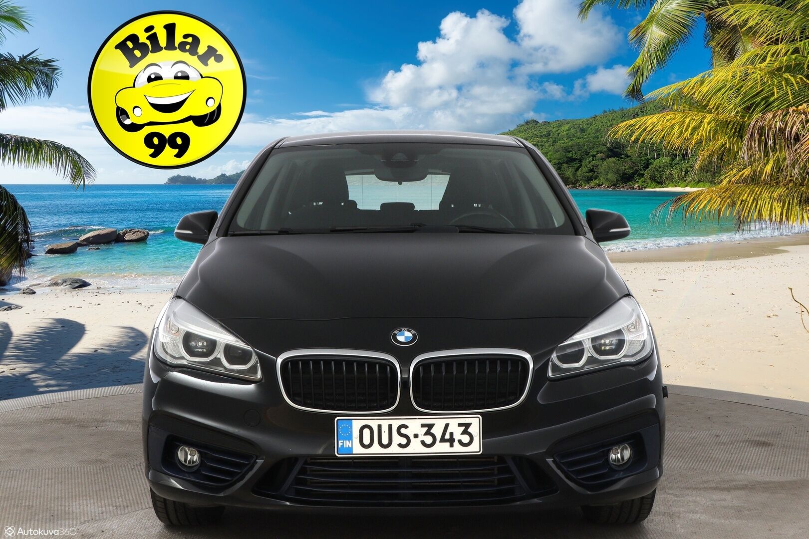 BMW 220 2015 F45 Active Tourer 220i A Business Sport - Suomiauto / Vetokoukku / Vakkari / LED / Sporttipenkit / Lohkolämmitin / Kahdet todella hyvät renkaat!
