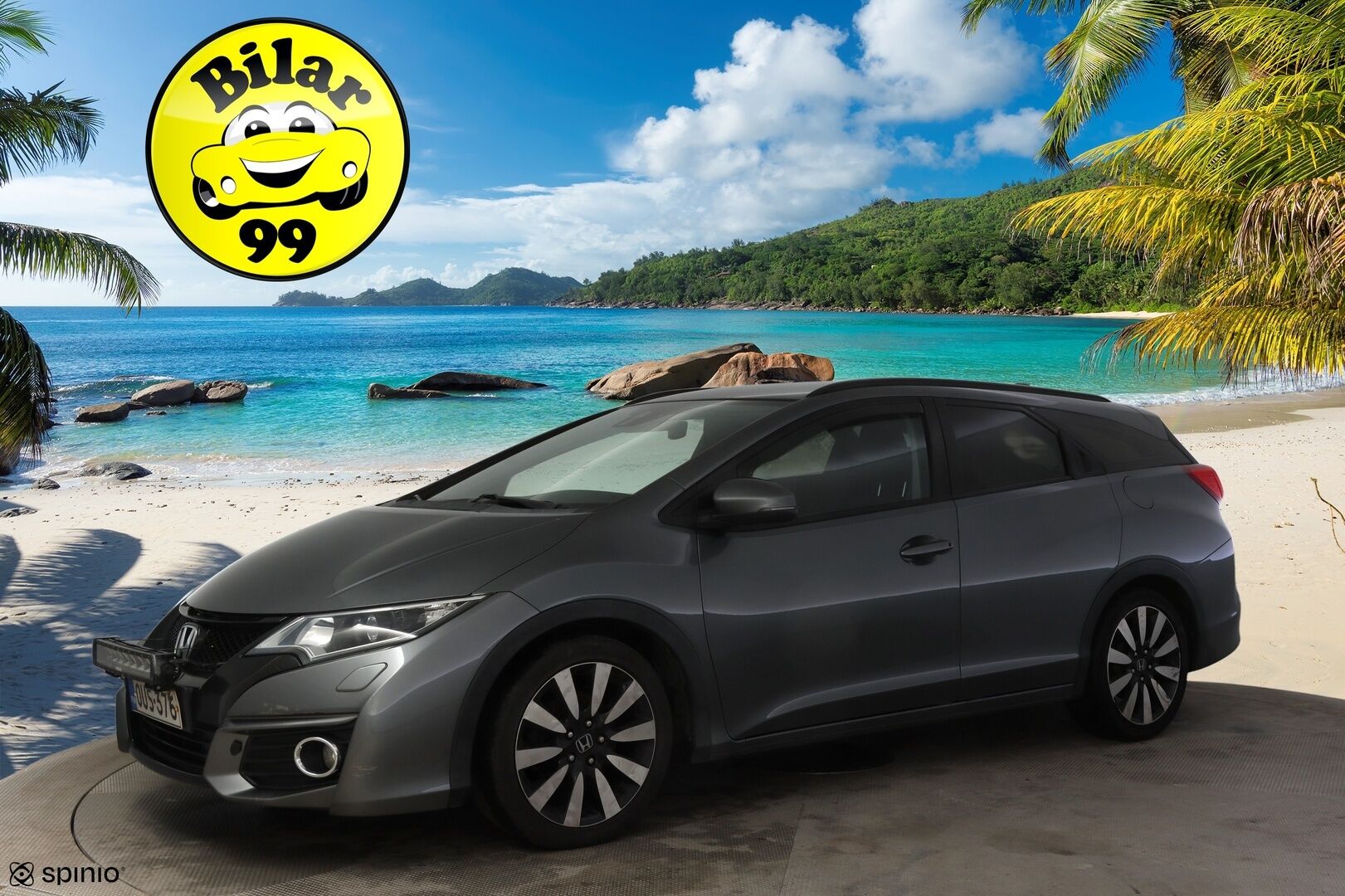 Honda Civic 2015 Tourer 1,8i Joy Edition * Webasto / Vakkari / P-kamera / Sisätila lämmitin * - * Suomi auto / Kahdet renkaat Hondan alu vanteilla *