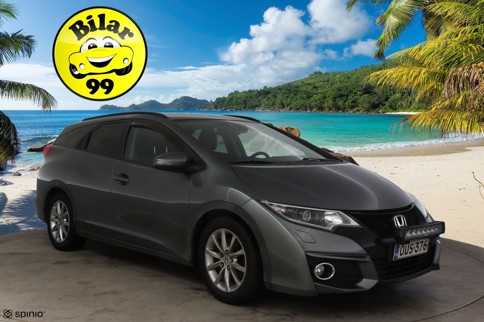 Honda Civic 2015 Tourer 1,8i Joy Edition * Webasto / Vakkari / P-kamera / Sisätila lämmitin * - * Suomi auto / Kahdet renkaat Hondan alu vanteilla *