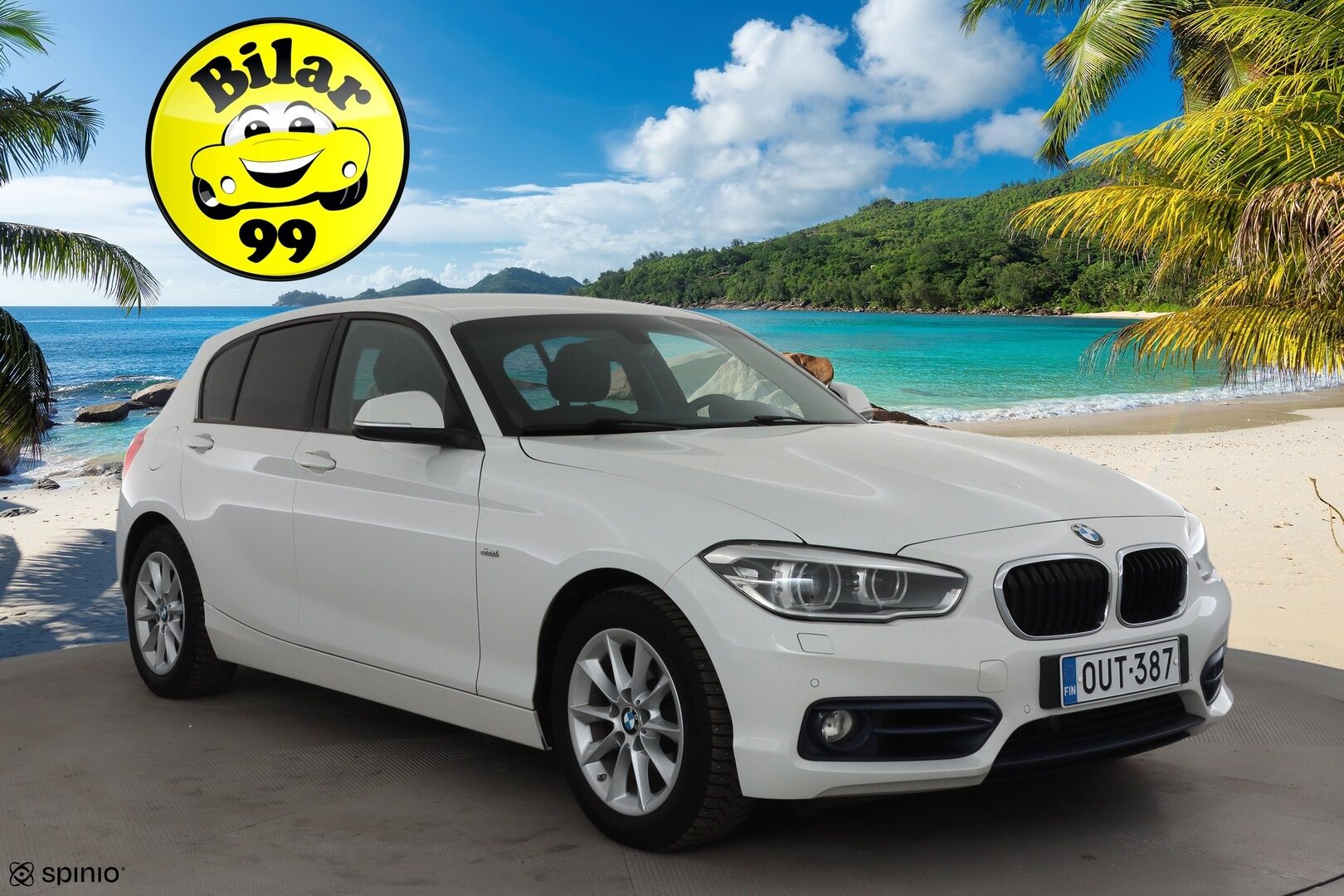 BMW 118 2016 F20 Hatchback 118d A Business Sport * Vakkari / LED / HIFI / P.tutkat / Sporttipenkit / Lohko * - Suomi-auto / Kahdet Renkaat