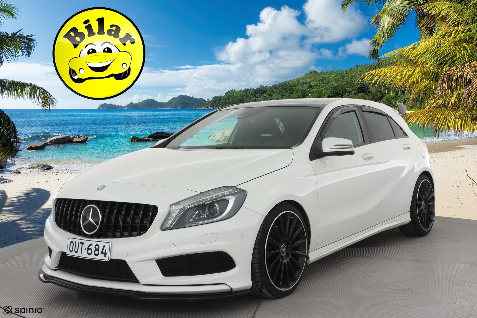 Mercedes-Benz A 2014 250 4Matic A AMG-Styling - | Muistinahat | H&K | ILS | Webasto | Panorama | Navi | Tutkat | BT | Möreät äänet | 