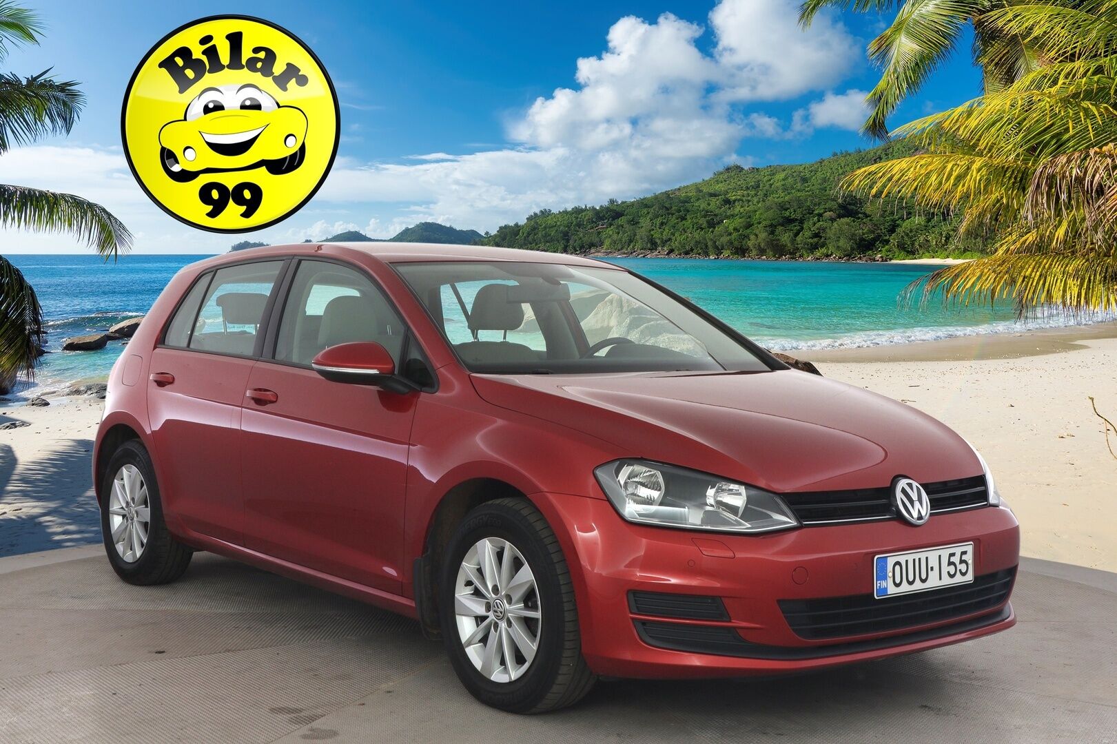 Volkswagen Golf 2015 Comfortline 1,2 TSI 81 kW (110 hv) DSG-automaatti *Webasto / Tutkat / Vakkari / Bluetooth / Aut. Ilmastointi* - *JAKOHIHNA VAIHDETTU 11/24 / 2x Renkaat omilla alumiinivanteilla / Suomi-auto / Huoltokirja*