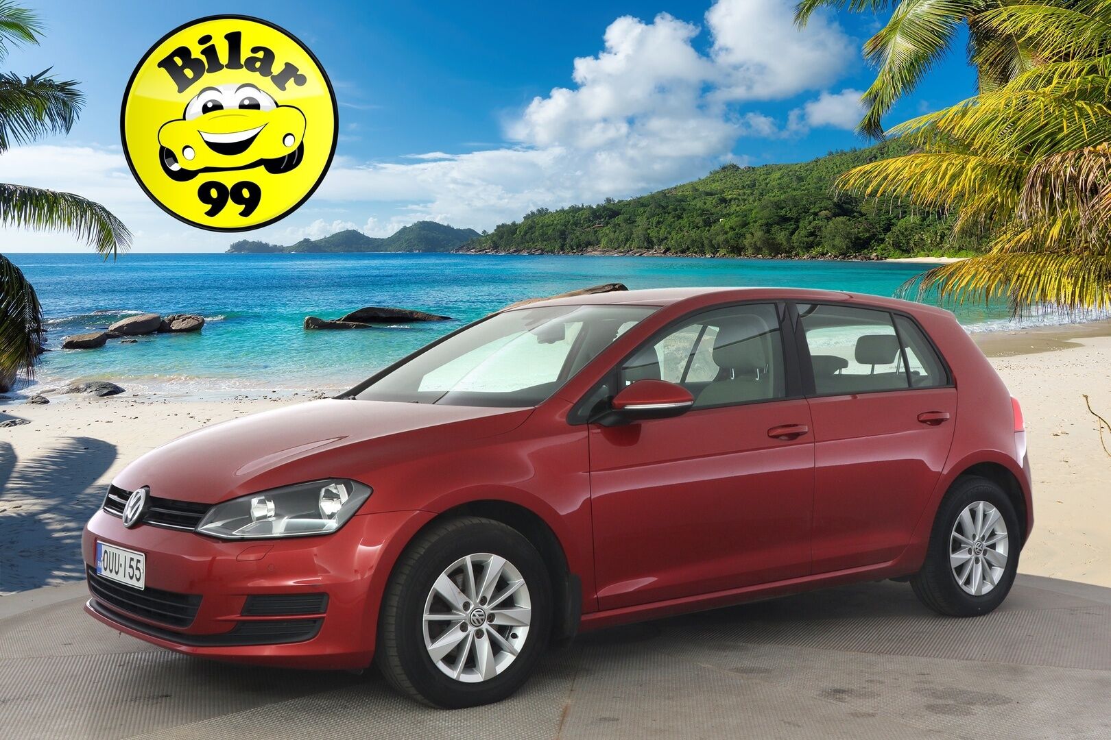 Volkswagen Golf 2015 Comfortline 1,2 TSI 81 kW (110 hv) DSG-automaatti *Webasto / Tutkat / Vakkari / Bluetooth / Aut. Ilmastointi* - *JAKOHIHNA VAIHDETTU 11/24 / 2x Renkaat omilla alumiinivanteilla / Suomi-auto / Huoltokirja*