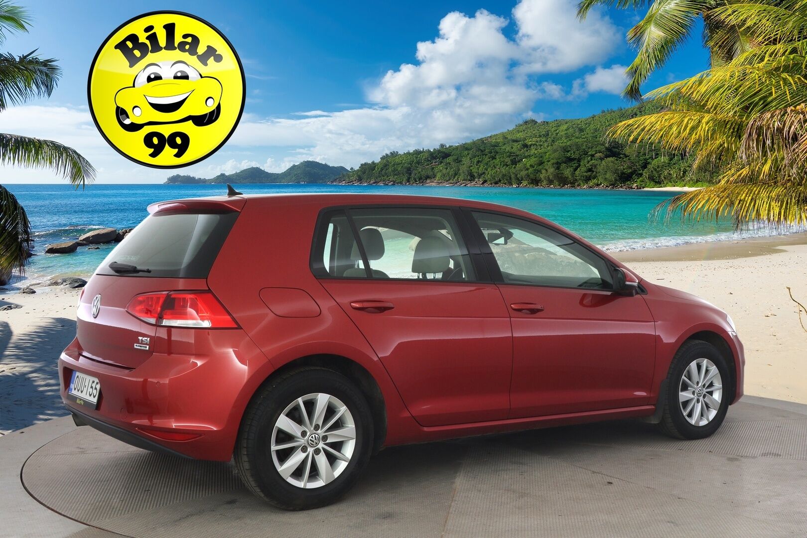 Volkswagen Golf 2015 Comfortline 1,2 TSI 81 kW (110 hv) DSG-automaatti *Webasto / Tutkat / Vakkari / Bluetooth / Aut. Ilmastointi* - *JAKOHIHNA VAIHDETTU 11/24 / 2x Renkaat omilla alumiinivanteilla / Suomi-auto / Huoltokirja*