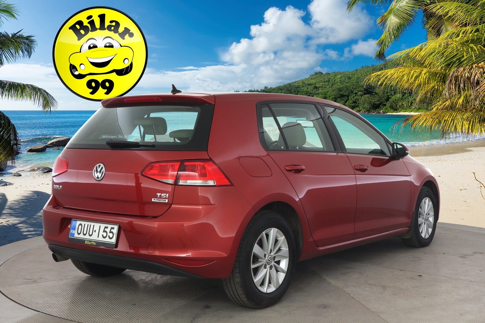 Volkswagen Golf 2015 Comfortline 1,2 TSI 81 kW (110 hv) DSG-automaatti *Webasto / Tutkat / Vakkari / Bluetooth / Aut. Ilmastointi* - *JAKOHIHNA VAIHDETTU 11/24 / 2x Renkaat omilla alumiinivanteilla / Suomi-auto / Huoltokirja*