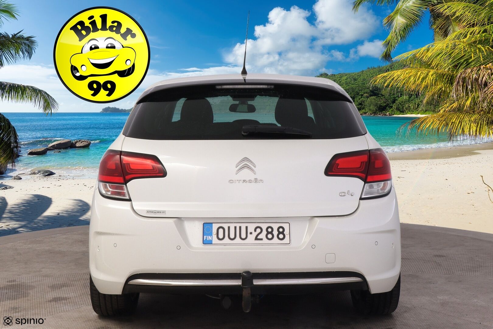 Citroen C4 2016 PureTech 130 Intensive Automatti - YritysOutlet - Myydään vain yrityksille - Koukku / Lohkolämmitin / Vakkari / Suomi-auto / Parkkitutkat 