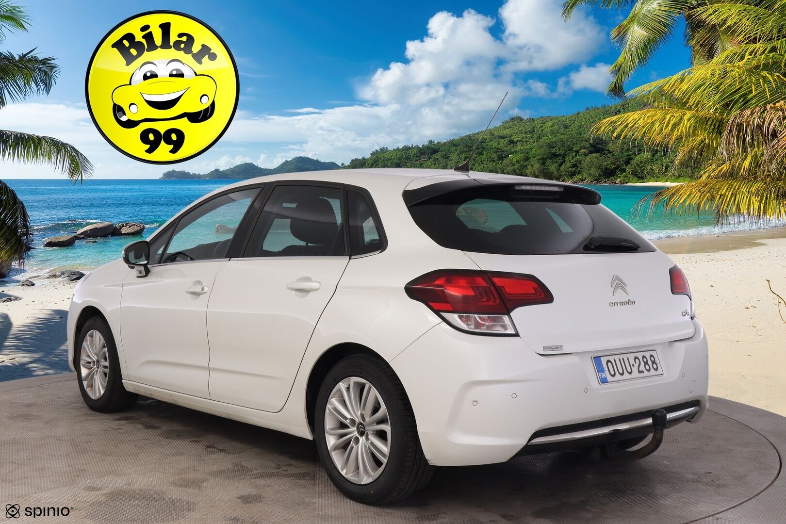 Citroen C4 2016 PureTech 130 Intensive Automatti - YritysOutlet - Myydään vain yrityksille - Koukku / Lohkolämmitin / Vakkari / Suomi-auto / Parkkitutkat 