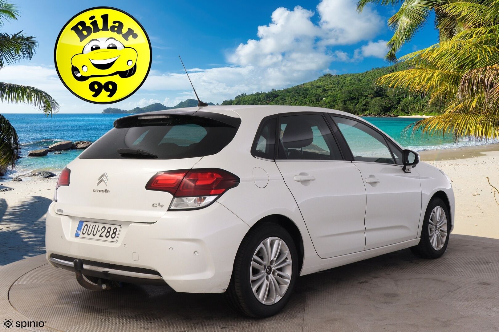 Citroen C4 2016 PureTech 130 Intensive Automatti - YritysOutlet - Myydään vain yrityksille - Koukku / Lohkolämmitin / Vakkari / Suomi-auto / Parkkitutkat 