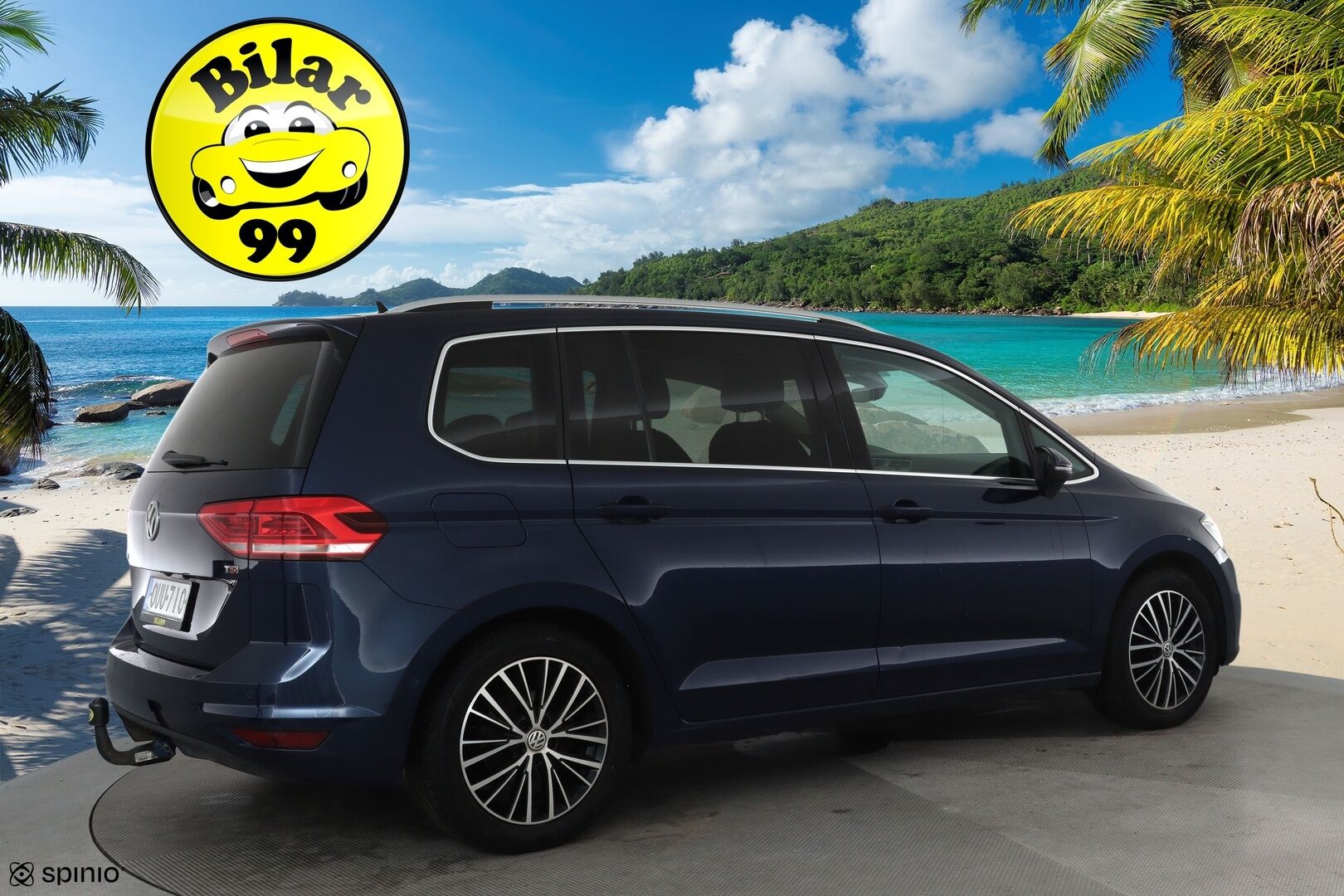Volkswagen Touran 2016 Highline Launch Edition 1,4 TSI 110 kW DSG 7-Paik **Webasto / Koukku / ACC / Panorama / Adapt.LED / P.kamera / Navi** - Suomi-auto / Kahdet Renkaat