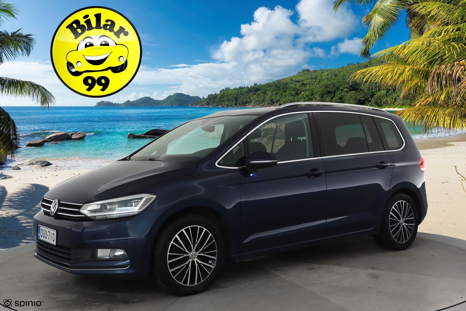Volkswagen Touran 2016 Highline Launch Edition 1,4 TSI 110 kW DSG 7-Paik **Webasto / Koukku / ACC / Panorama / Adapt.LED / P.kamera / Navi** - Suomi-auto / Kahdet Renkaat