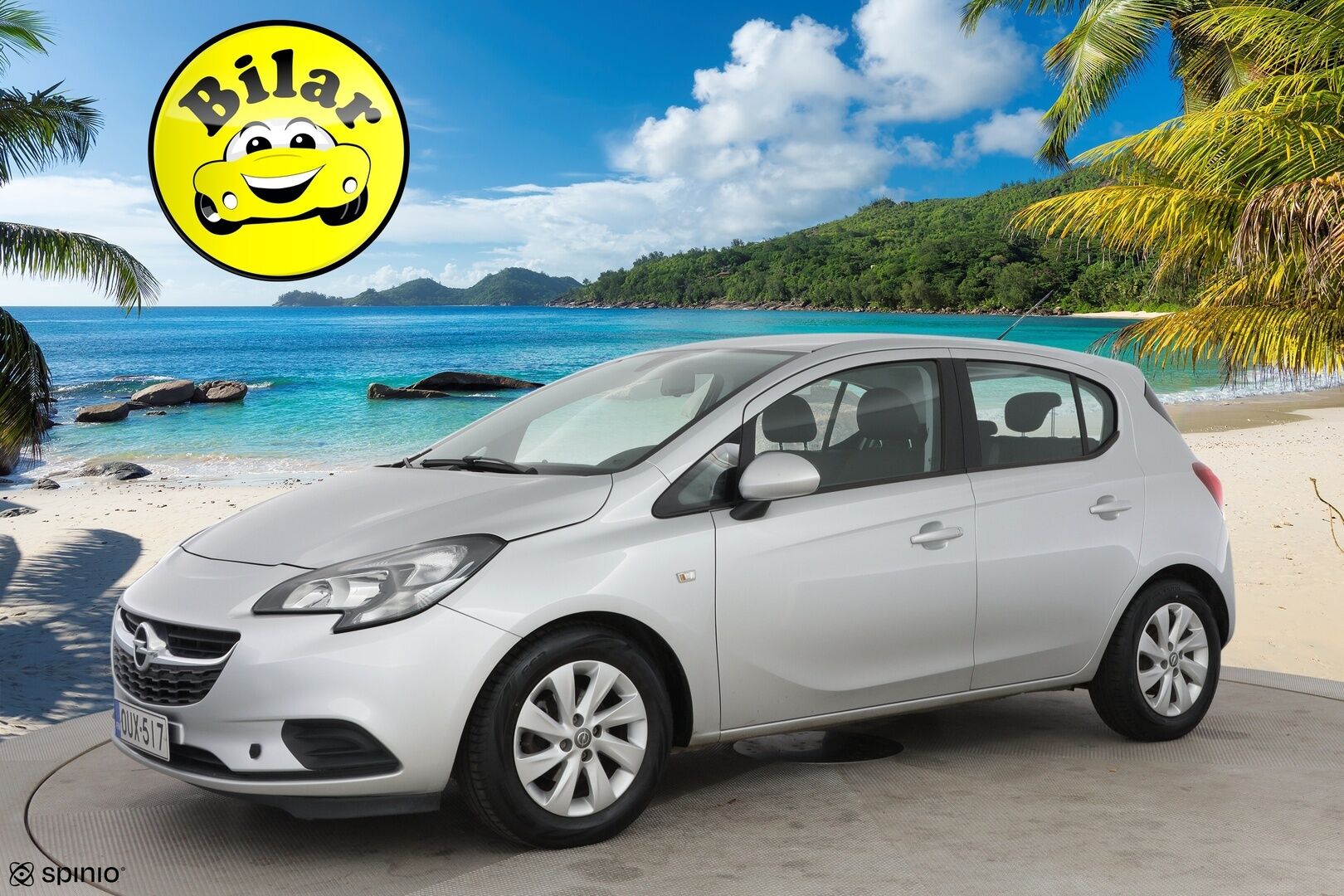 Opel Corsa 2016 5-ov Enjoy 1,4 ecoFLEX S/S 66kW ECT5 - Suomi-auto | Lohkolämmitin | Huoltokirja | Pysäköintitutka | Kahdet renkaat | Bluetooth | Vakionopeudensäädin | Metalliväri