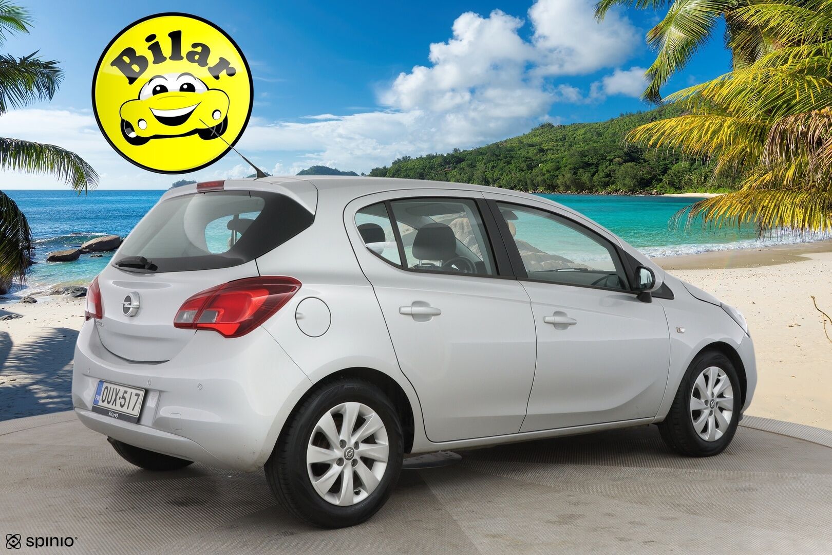 Opel Corsa 2016 5-ov Enjoy 1,4 ecoFLEX S/S 66kW ECT5 - Suomi-auto | Lohkolämmitin | Huoltokirja | Pysäköintitutka | Kahdet renkaat | Bluetooth | Vakionopeudensäädin | Metalliväri
