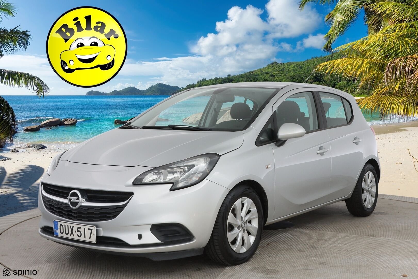 Opel Corsa 2016 5-ov Enjoy 1,4 ecoFLEX S/S 66kW ECT5 - Suomi-auto | Lohkolämmitin | Huoltokirja | Pysäköintitutka | Kahdet renkaat | Bluetooth | Vakionopeudensäädin | Metalliväri