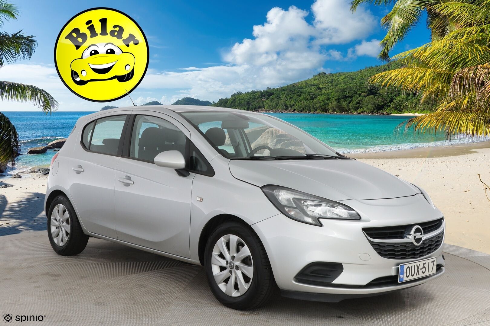 Opel Corsa 2016 5-ov Enjoy 1,4 ecoFLEX S/S 66kW ECT5 - Suomi-auto | Lohkolämmitin | Huoltokirja | Pysäköintitutka | Kahdet renkaat | Bluetooth | Vakionopeudensäädin | Metalliväri