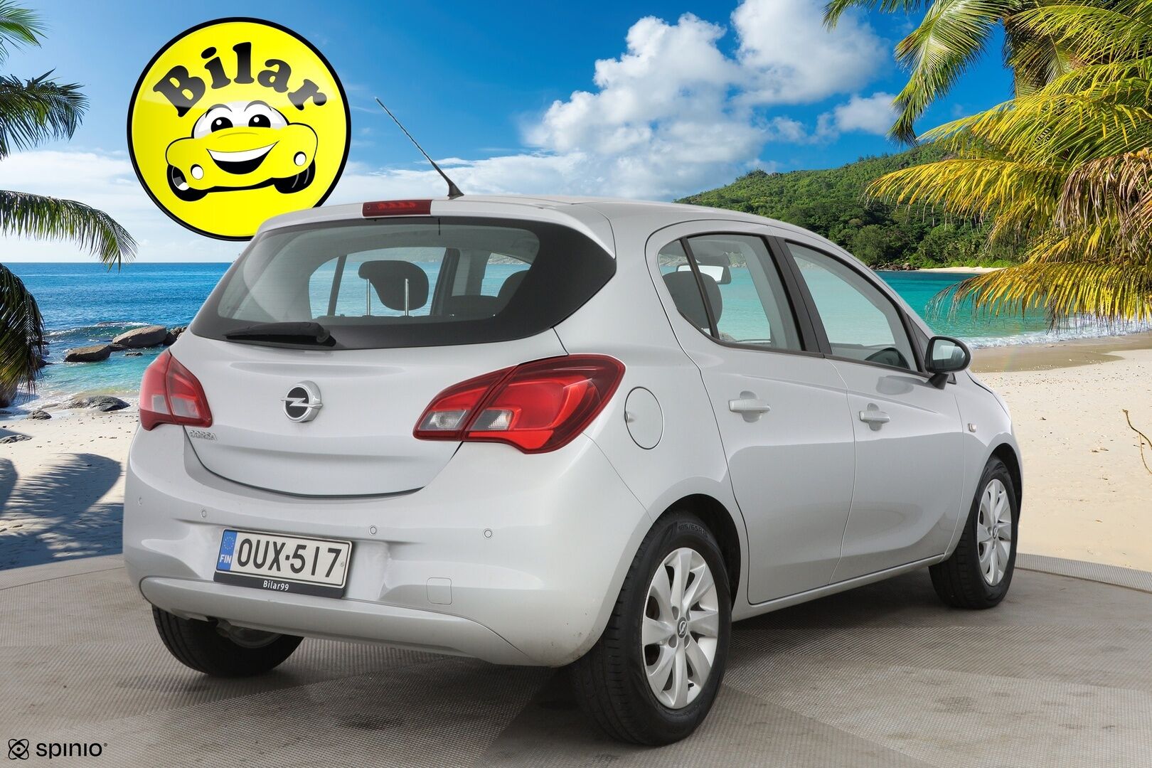 Opel Corsa 2016 5-ov Enjoy 1,4 ecoFLEX S/S 66kW ECT5 - Suomi-auto | Lohkolämmitin | Huoltokirja | Pysäköintitutka | Kahdet renkaat | Bluetooth | Vakionopeudensäädin | Metalliväri