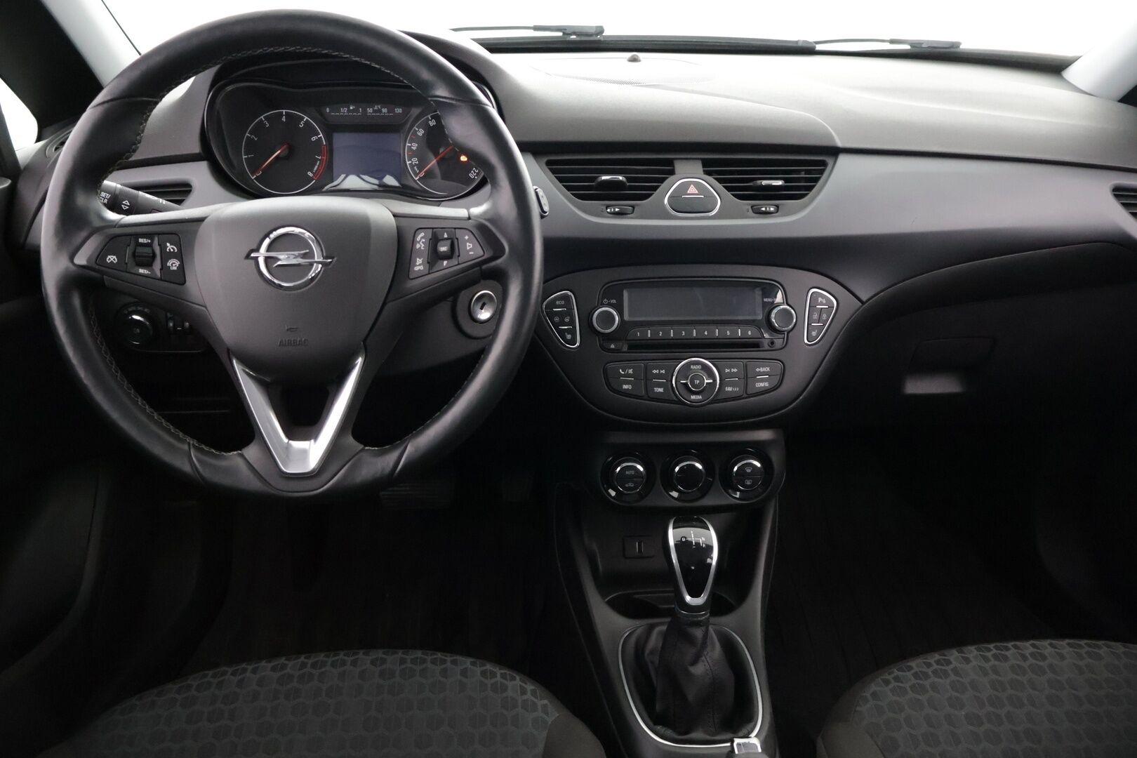 Opel Corsa 2016 5-ov Enjoy 1,4 ecoFLEX S/S 66kW ECT5 - Suomi-auto | Lohkolämmitin | Huoltokirja | Pysäköintitutka | Kahdet renkaat | Bluetooth | Vakionopeudensäädin | Metalliväri