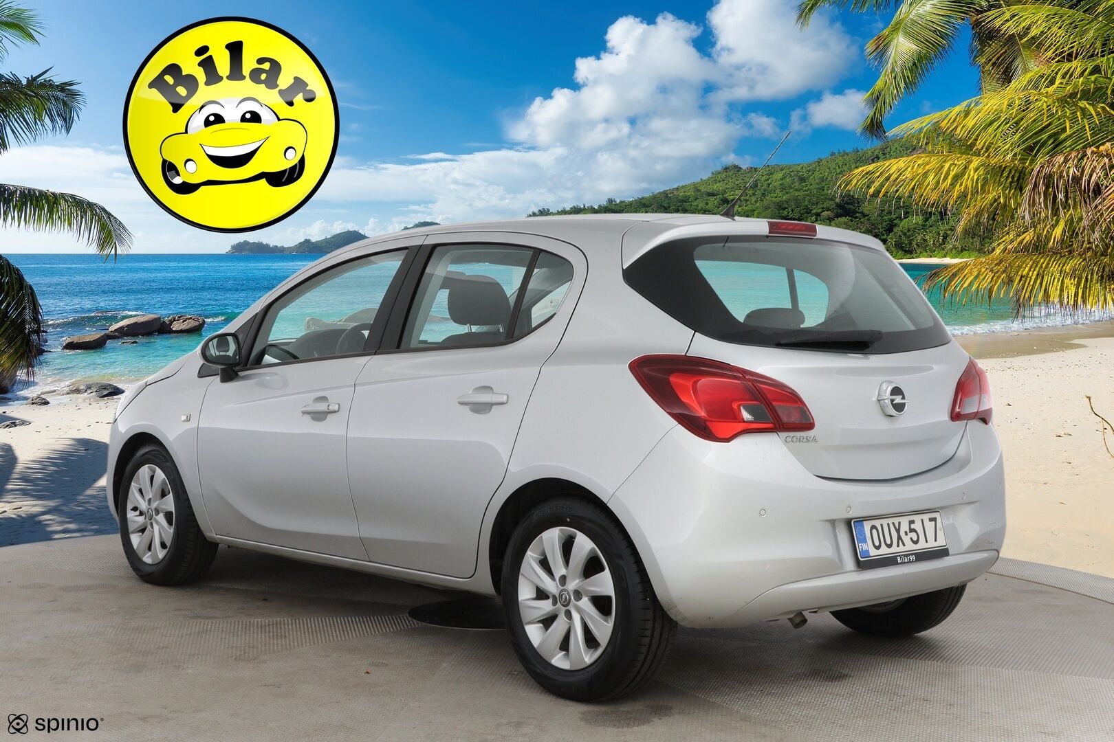 Opel Corsa 2016 5-ov Enjoy 1,4 ecoFLEX S/S 66kW ECT5 - Suomi-auto | Lohkolämmitin | Huoltokirja | Pysäköintitutka | Kahdet renkaat | Bluetooth | Vakionopeudensäädin | Metalliväri