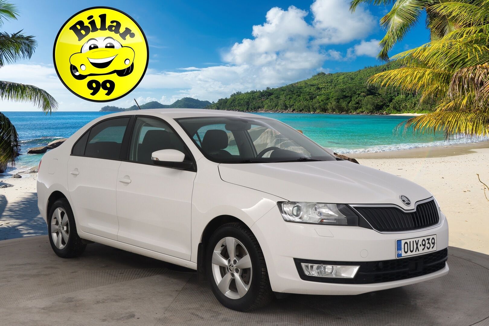 Skoda Rapid 2016 1,4 TSI Style DSG Autom.*Sisätilanlämmitin / Lohkolämmitin / Vakionopeudensäädin / Suomi-auto * - Bluetooth / 2x Avain / Keyless / Front Assist - HULLU BLACKWEEK KORKOTARJOUS 2,49%