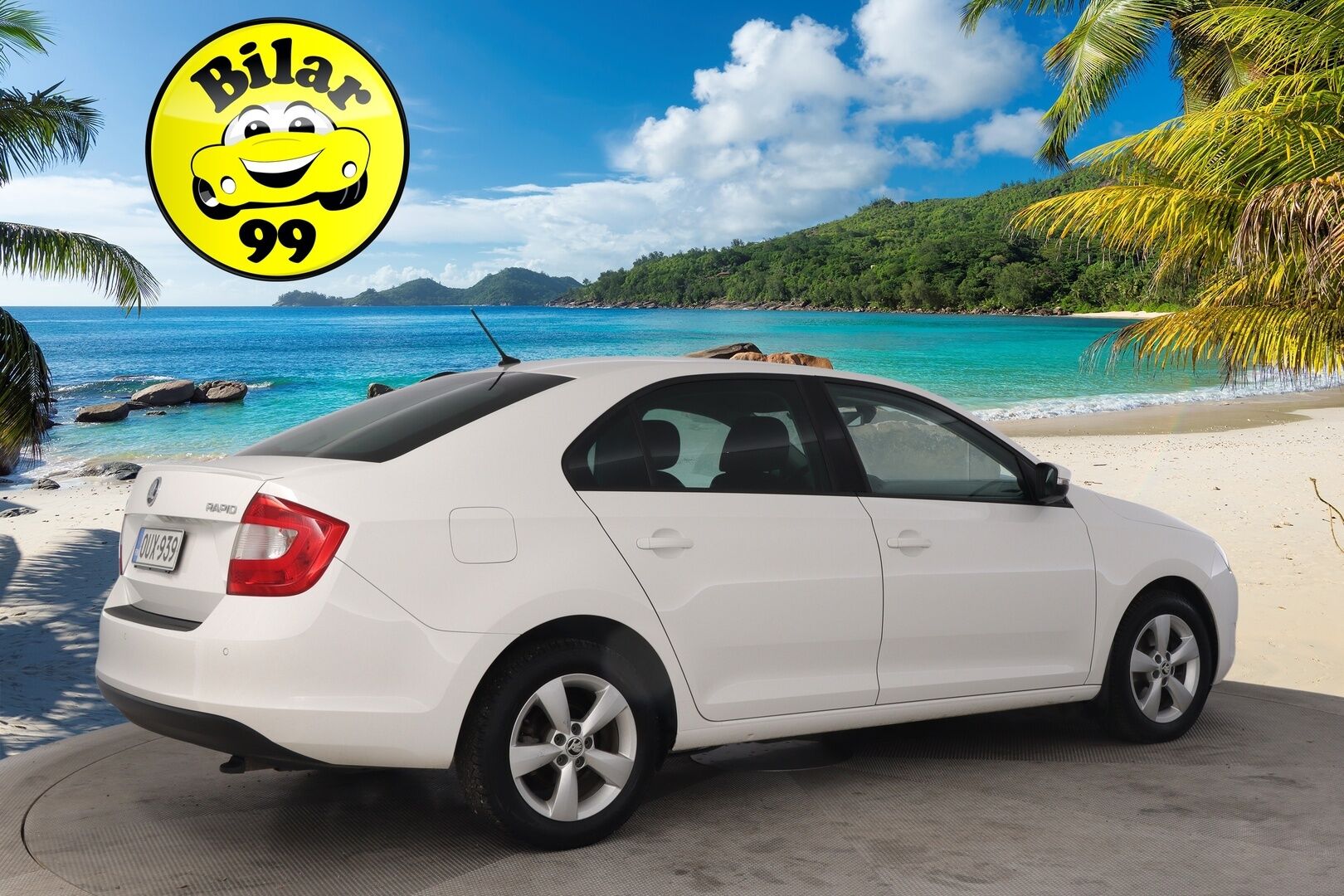 Skoda Rapid 2016 1,4 TSI Style DSG Autom.*Sisätilanlämmitin / Lohkolämmitin / Vakionopeudensäädin / Suomi-auto * - Bluetooth / 2x Avain / Keyless / Front Assist - HULLU BLACKWEEK KORKOTARJOUS 2,49%