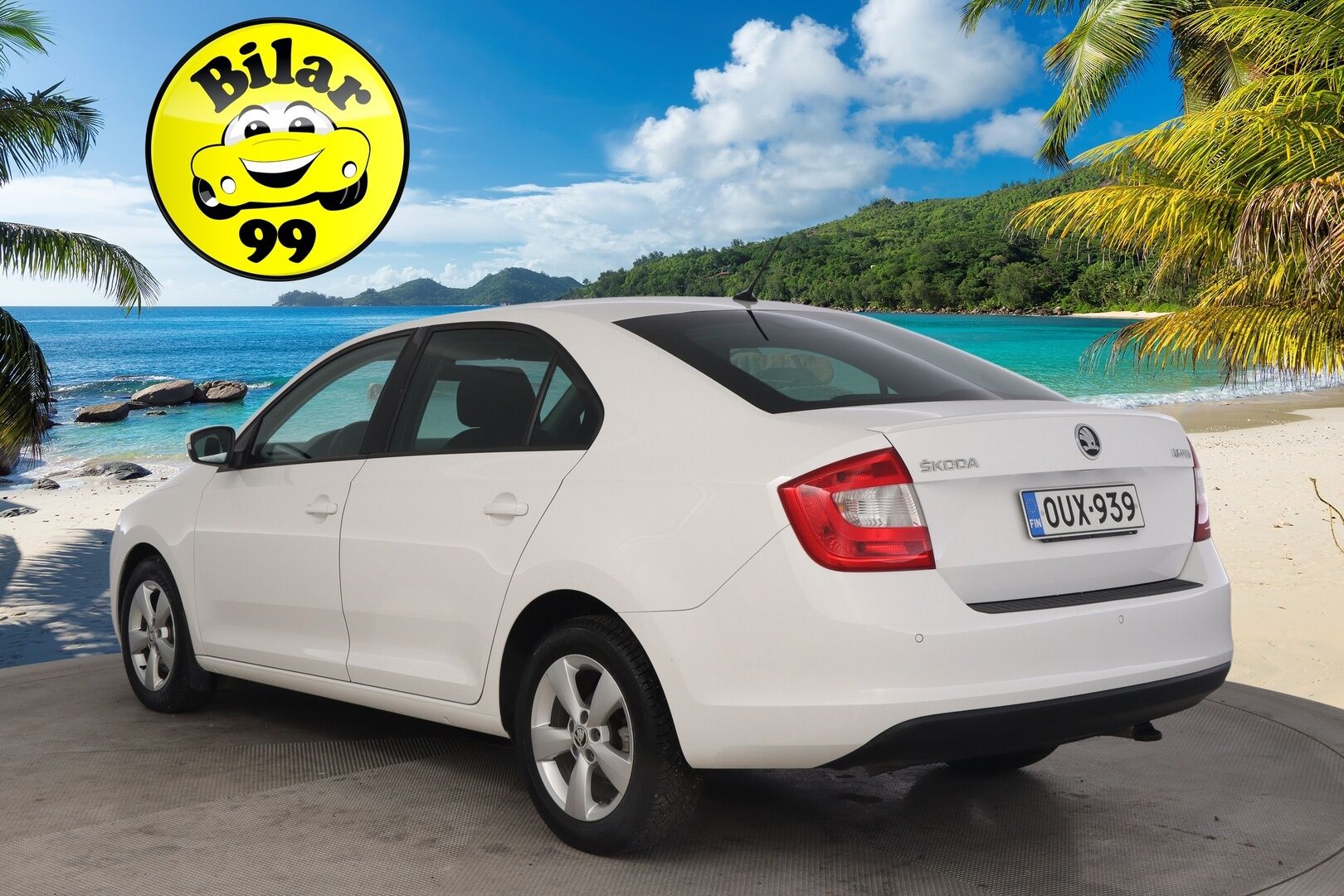 Skoda Rapid 2016 1,4 TSI Style DSG Autom.*Sisätilanlämmitin / Lohkolämmitin / Vakionopeudensäädin / Suomi-auto * - Bluetooth / 2x Avain / Keyless / Front Assist - HULLU BLACKWEEK KORKOTARJOUS 2,49%
