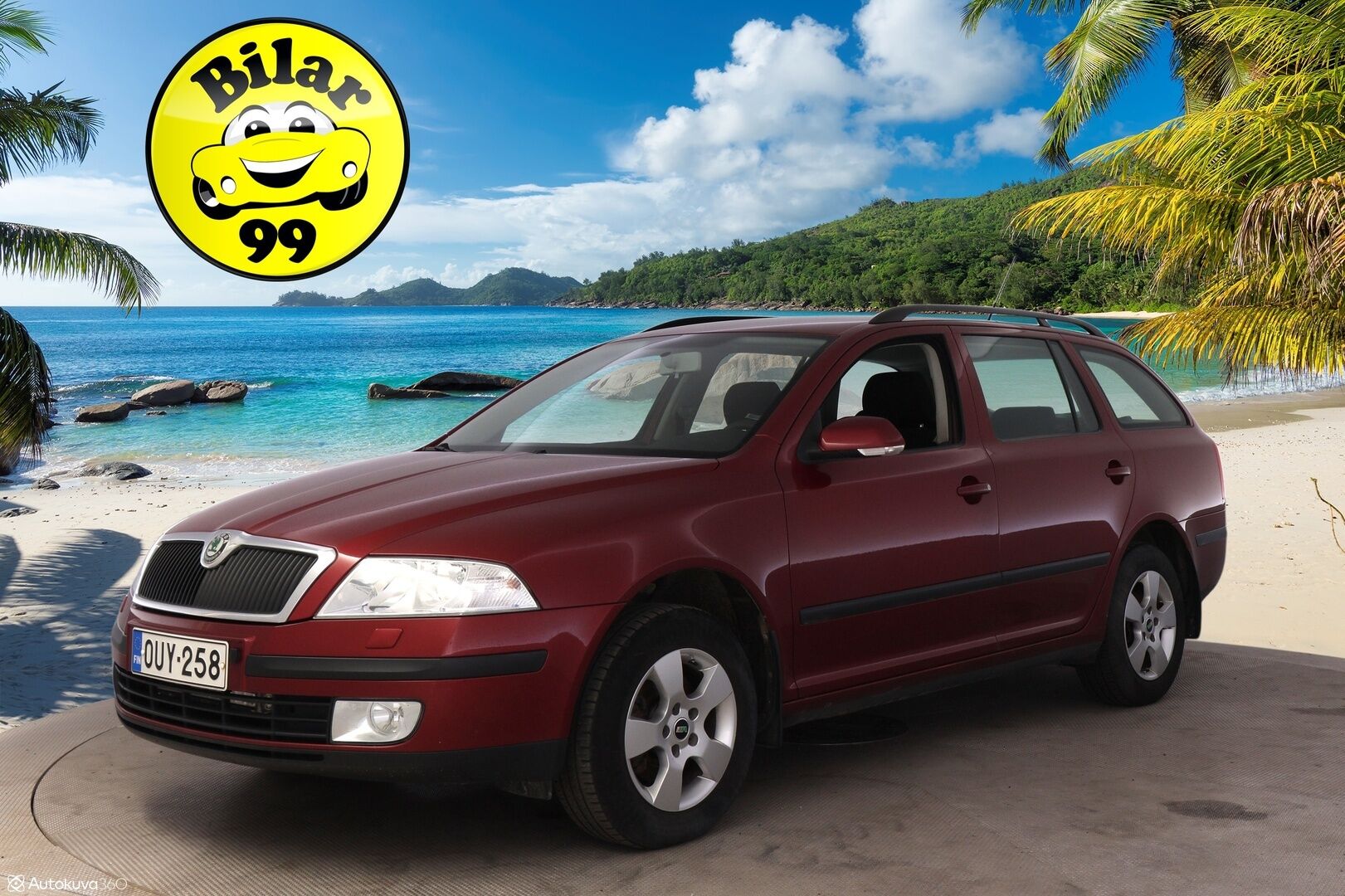 Skoda Octavia 2008 Combi 2,0 TDI DPF 4X4 **Vakkari / Koukku / Ilmastointi / Kahdet renkaat / Suomiauto** - Spesiaali neliveto!