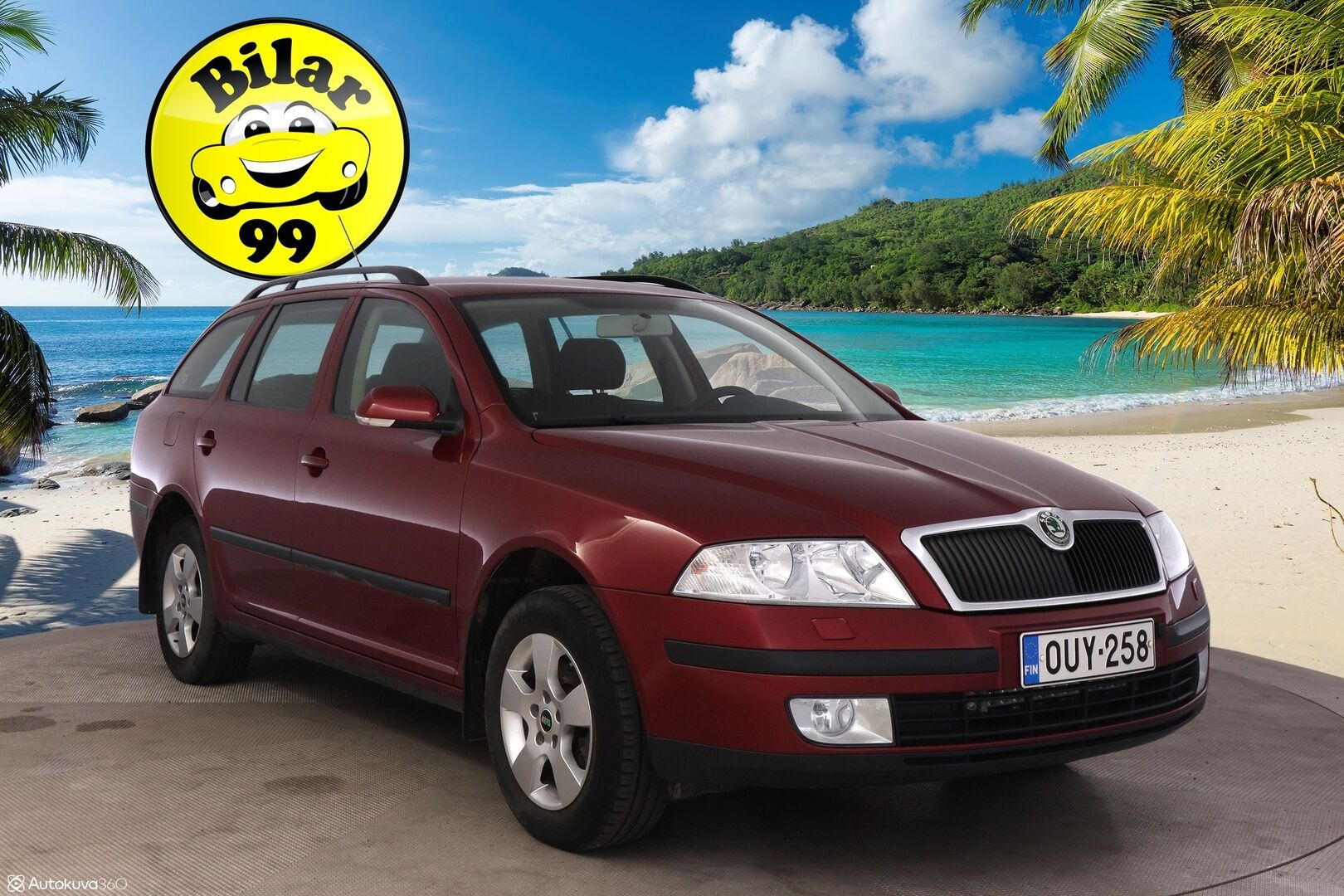 Skoda Octavia 2008 Combi 2,0 TDI DPF 4X4 **Vakkari / Koukku / Ilmastointi / Kahdet renkaat / Suomiauto** - Spesiaali neliveto!