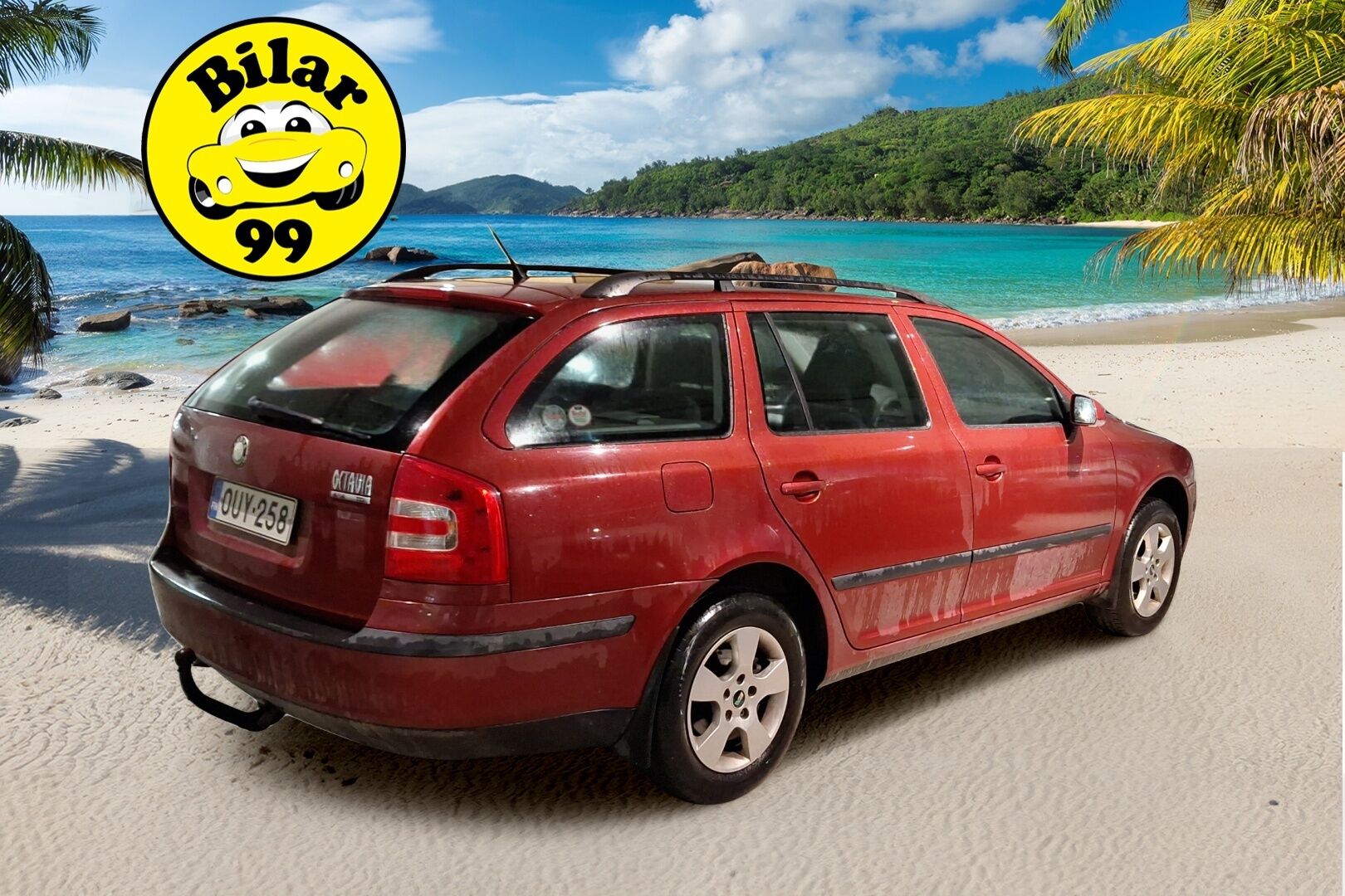 Skoda Octavia 2008 Combi 2,0 TDI DPF 4X4 **Vakkari / Koukku / Ilmastointi / Kahdet renkaat / Suomiauto** - Spesiaali neliveto!
