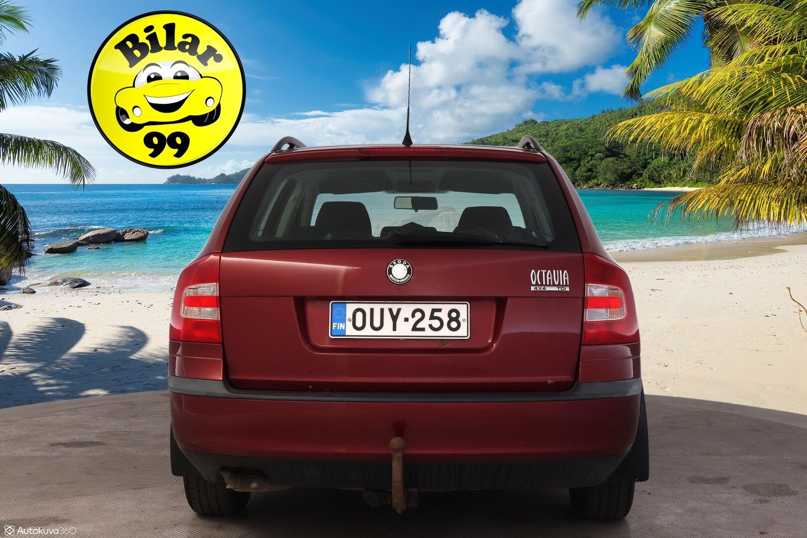 Skoda Octavia 2008 Combi 2,0 TDI DPF 4X4 **Vakkari / Koukku / Ilmastointi / Kahdet renkaat / Suomiauto** - Spesiaali neliveto!