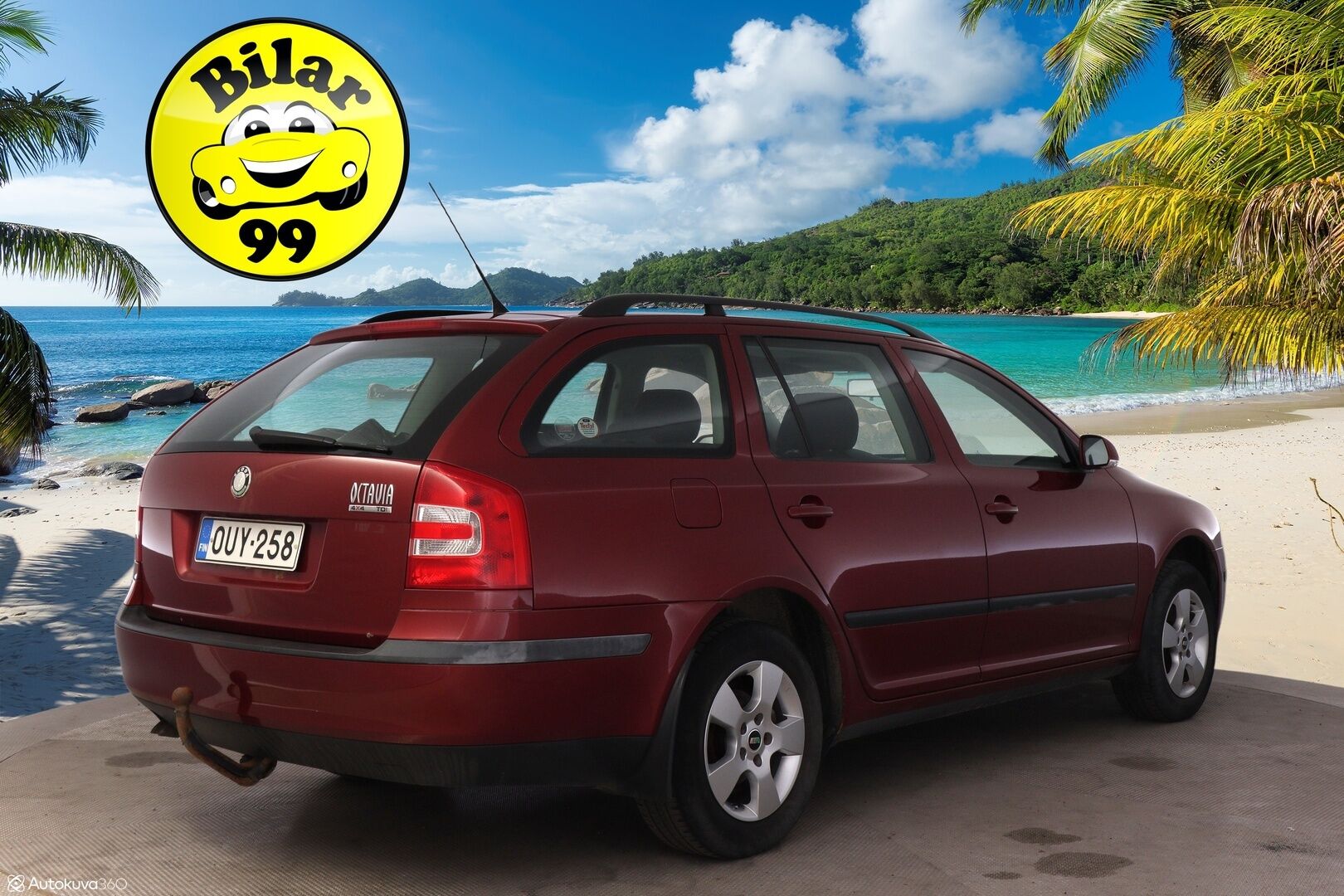 Skoda Octavia 2008 Combi 2,0 TDI DPF 4X4 **Vakkari / Koukku / Ilmastointi / Kahdet renkaat / Suomiauto** - Spesiaali neliveto!