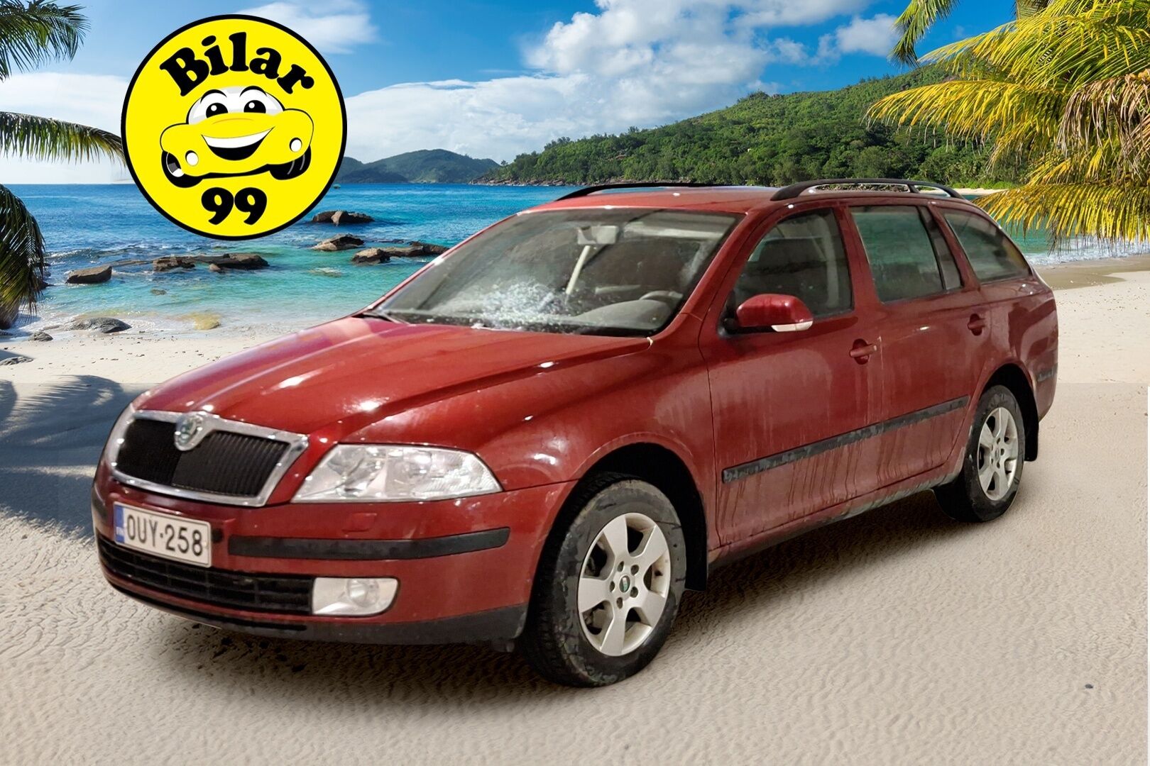 Skoda Octavia 2008 Combi 2,0 TDI DPF 4X4 **Vakkari / Koukku / Ilmastointi / Kahdet renkaat / Suomiauto** - Spesiaali neliveto!