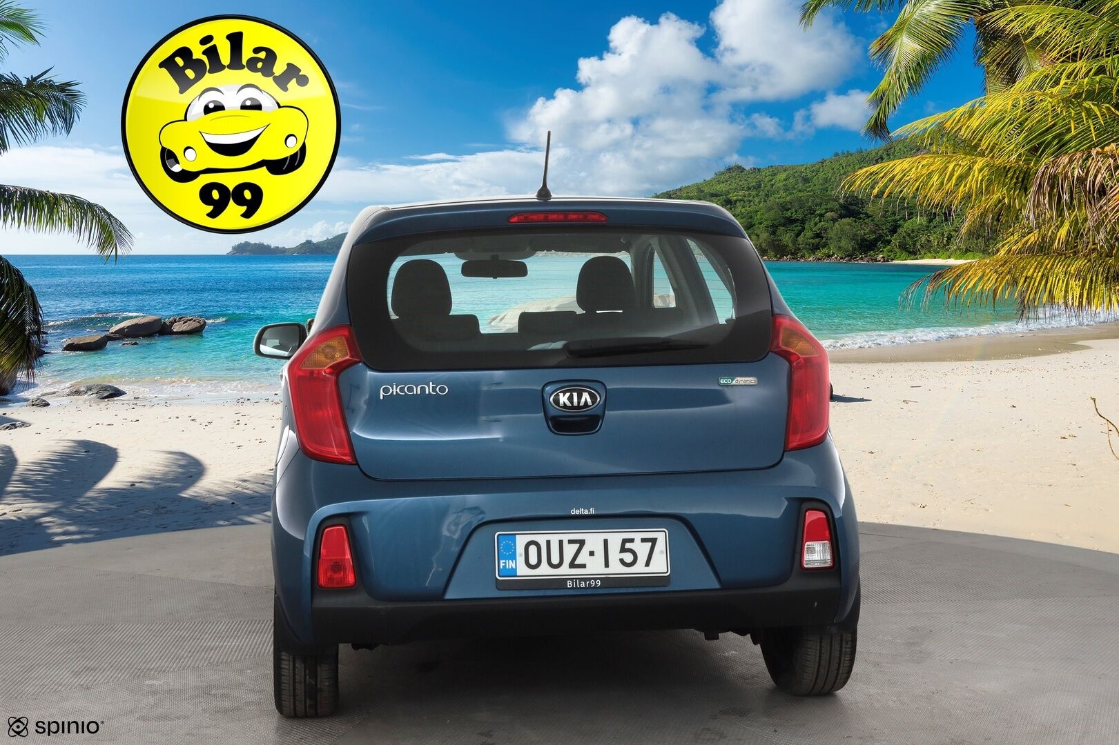 Kia Picanto 2015 1,0 ISG LX 5D EcoDynamics * Lohko&Sisätilanlämmitin / Ilmastointi / Penkinlämmittimet / AUX&USB / Facelift * - 1-om Suomi-auto / Kahdet renkaat - HULLUT AVAJAISHULINAT KORKOTARJOUS 3,29 %