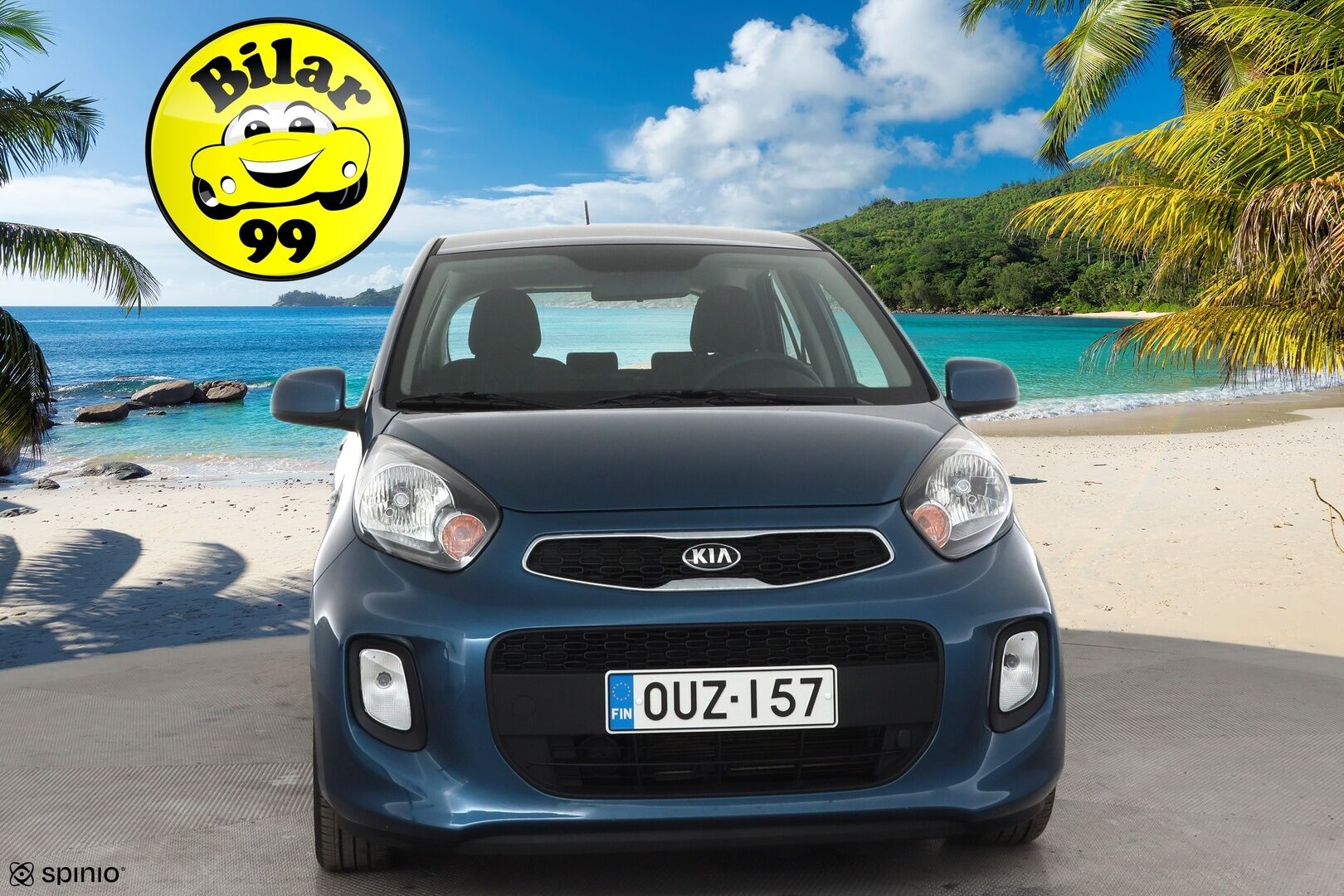 Kia Picanto 2015 1,0 ISG LX 5D EcoDynamics * Lohko&Sisätilanlämmitin / Ilmastointi / Penkinlämmittimet / AUX&USB / Facelift * - 1-om Suomi-auto / Kahdet renkaat - HULLUT AVAJAISHULINAT KORKOTARJOUS 3,29 %
