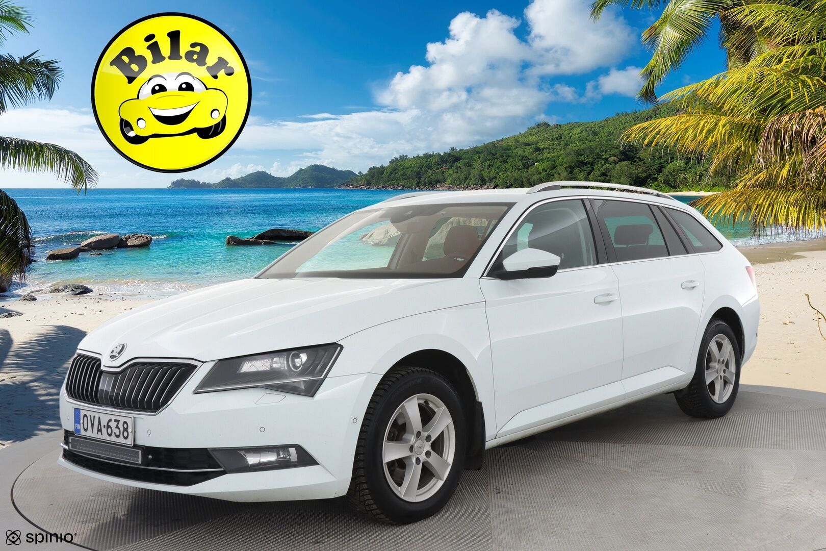 Skoda Superb 2018 Combi 2,0 TDI 190 4x4 Elegance DSG Autom. - | Webasto | ACC | Canton | Muistipenkki | Nahka-alcantara | Apple&Android | Tutkat | Navi | KeylessGo | Sähköluukku | 2x aluvanteet | - KORKO VAIN 3,99 %