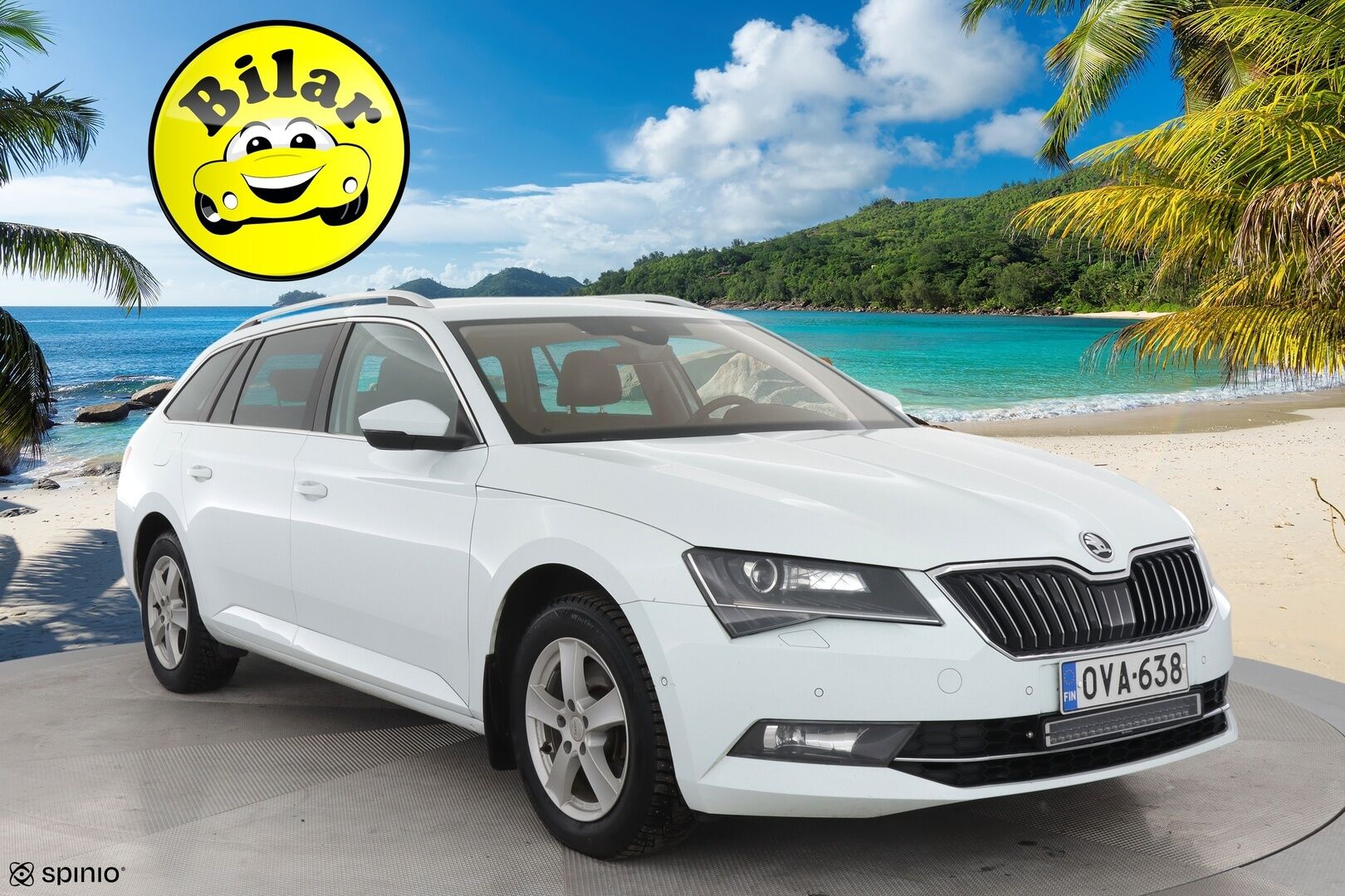 Skoda Superb 2018 Combi 2,0 TDI 190 4x4 Elegance DSG Autom. - | Webasto | ACC | Canton | Muistipenkki | Nahka-alcantara | Apple&Android | Tutkat | Navi | KeylessGo | Sähköluukku | 2x aluvanteet | - KORKO VAIN 3,99 %