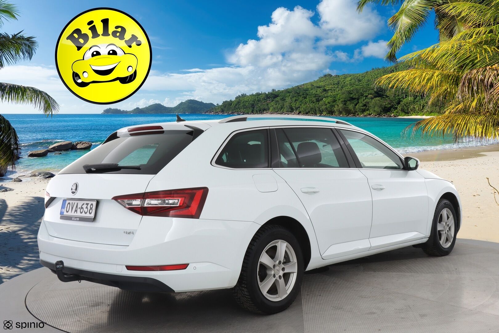 Skoda Superb 2018 Combi 2,0 TDI 190 4x4 Elegance DSG Autom. - | Webasto | ACC | Canton | Muistipenkki | Nahka-alcantara | Apple&Android | Tutkat | Navi | KeylessGo | Sähköluukku | 2x aluvanteet | - KORKO VAIN 3,99 %