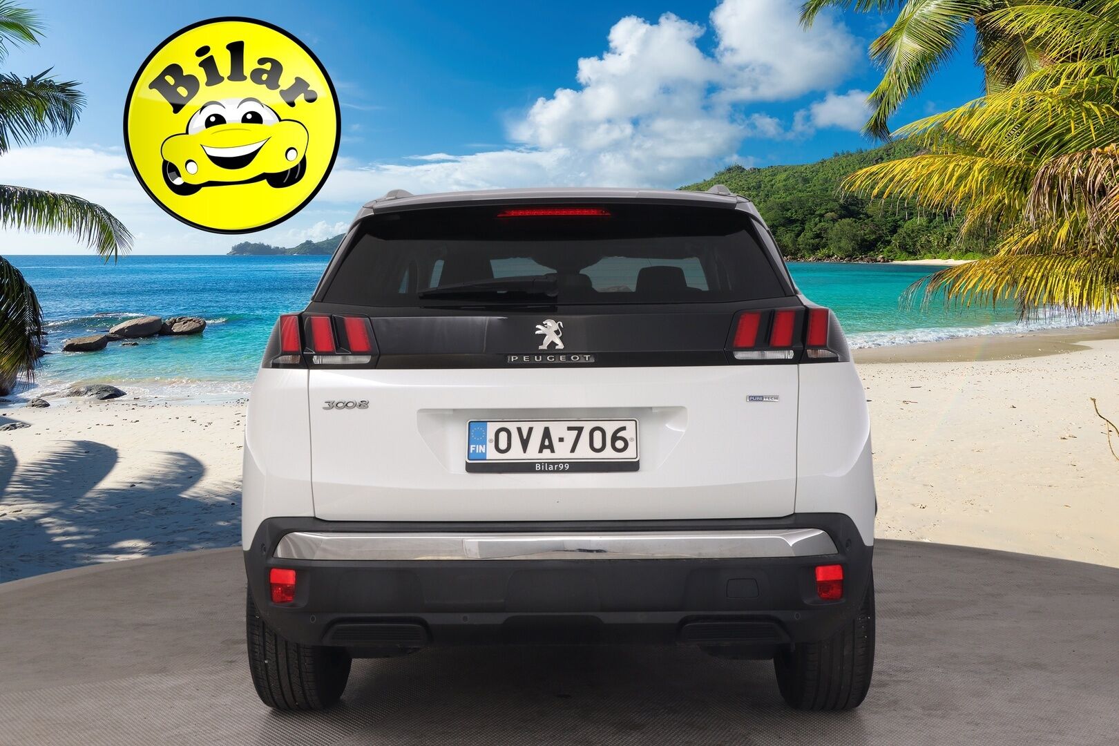 Peugeot 3008 2018 Allure PureTech 130 Automaatti - Panorama | Focal-äänentoisto | BT | Vakkari | Tutkat | 