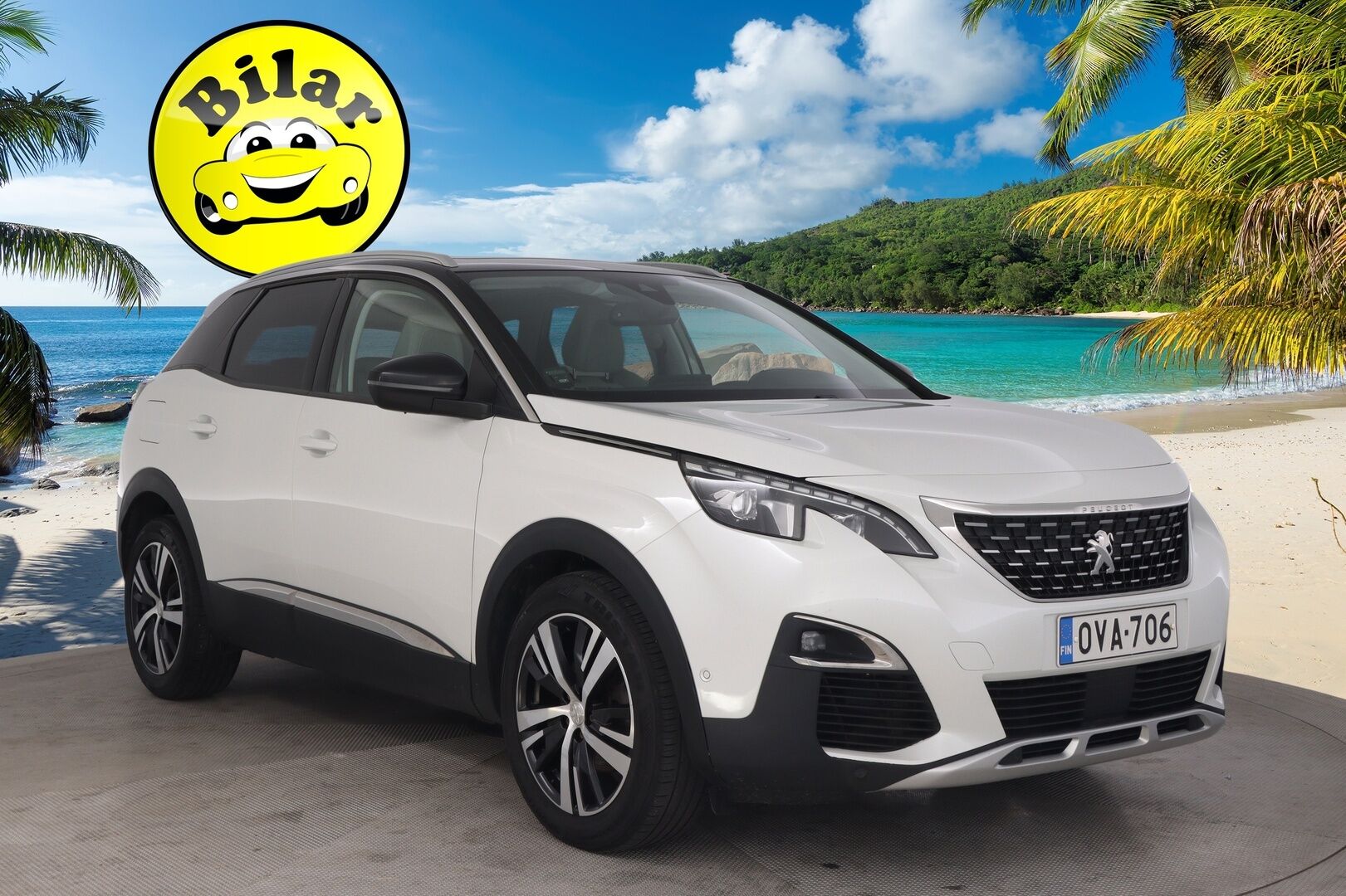 Peugeot 3008 2018 Allure PureTech 130 Automaatti - Panorama | Focal-äänentoisto | BT | Vakkari | Tutkat | 