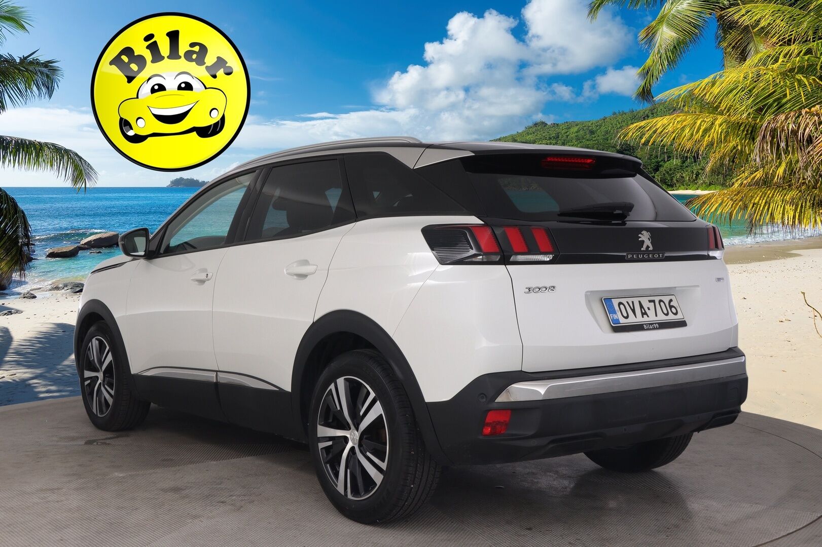 Peugeot 3008 2018 Allure PureTech 130 Automaatti - Panorama | Focal-äänentoisto | BT | Vakkari | Tutkat | 