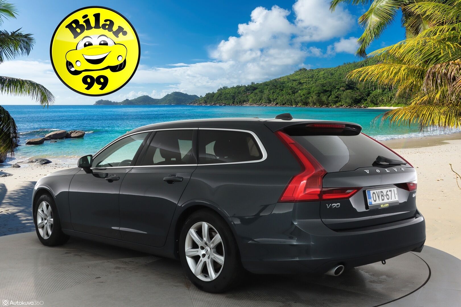 Volvo V90 2017 D4 AWD Momentum aut **Webasto / Adapt.vakkari / Koukku / KeylessGo / Puolinahat / P.tutka**