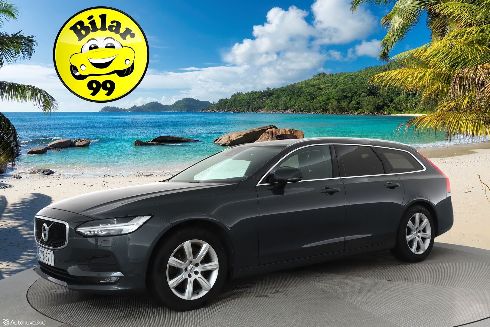Volvo V90 2017 D4 AWD Momentum aut **Webasto / Adapt.vakkari / Koukku / KeylessGo / Puolinahat / P.tutka**