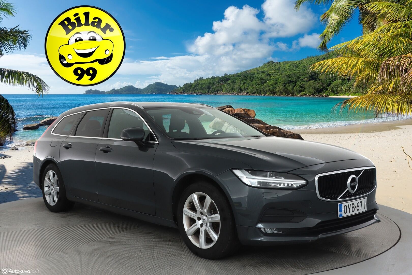 Volvo V90 2017 D4 AWD Momentum aut **Webasto / Adapt.vakkari / Koukku / KeylessGo / Puolinahat / P.tutka**