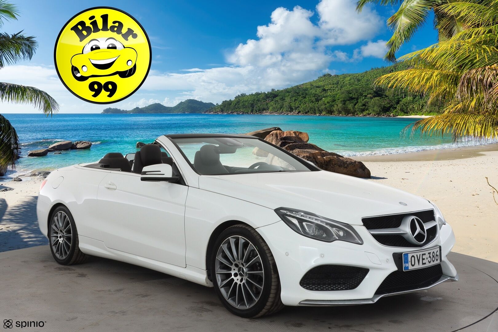 Mercedes-Benz E 2013 250 CDI BE Cabriolet A * H&K / ILS-LED / Vakkari / Navi / P.tutkat / Sporttinahat / Facelift / Ortopedi * - Kahdet renkaat aluvanteilla - HULLUT AVAJAISHULINAT KORKOTARJOUS 3,29 %