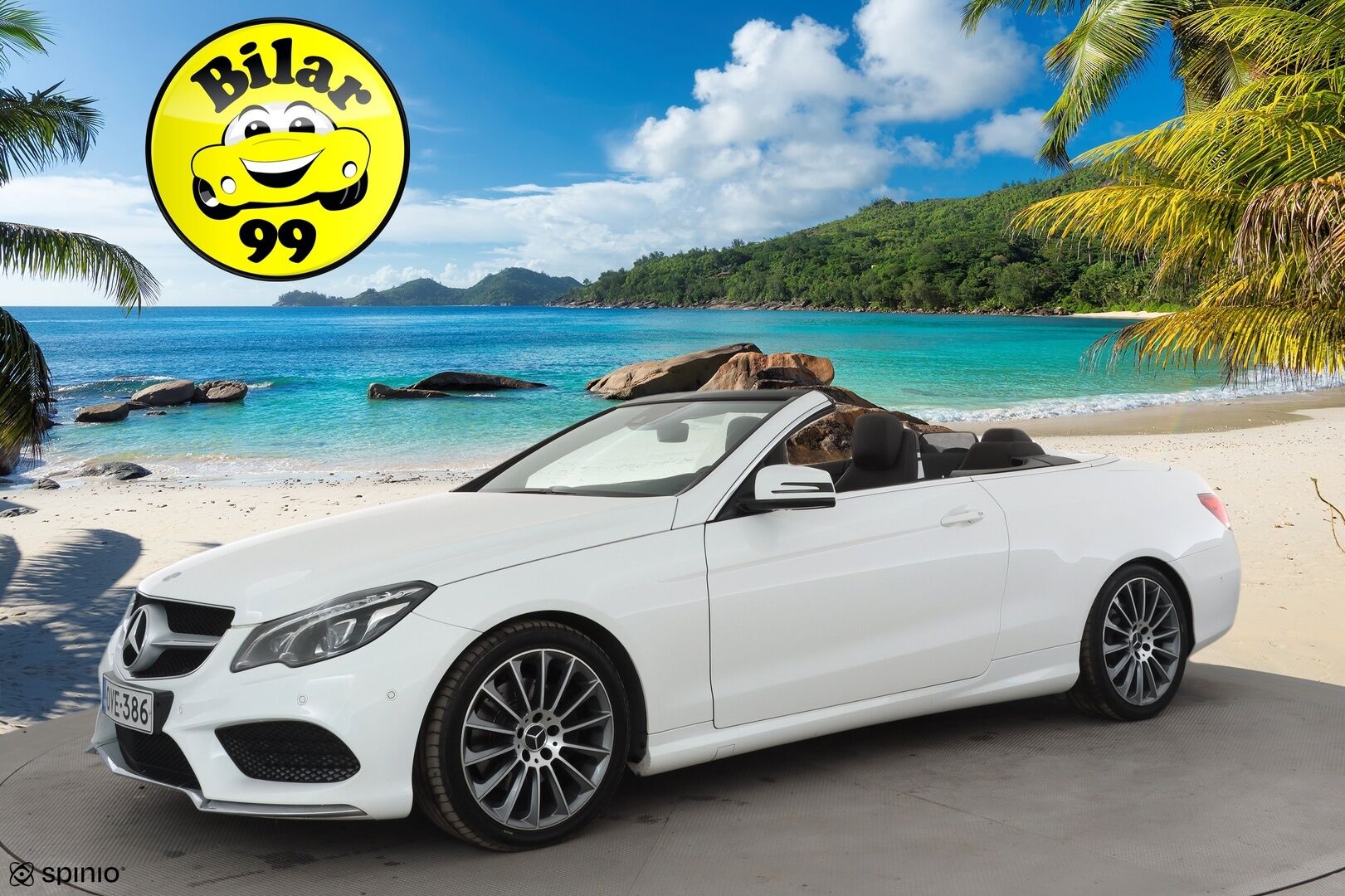 Mercedes-Benz E 2013 250 CDI BE Cabriolet A * H&K / ILS-LED / Vakkari / Navi / P.tutkat / Sporttinahat / Facelift / Ortopedi * - Kahdet renkaat aluvanteilla - HULLUT AVAJAISHULINAT KORKOTARJOUS 3,29 %