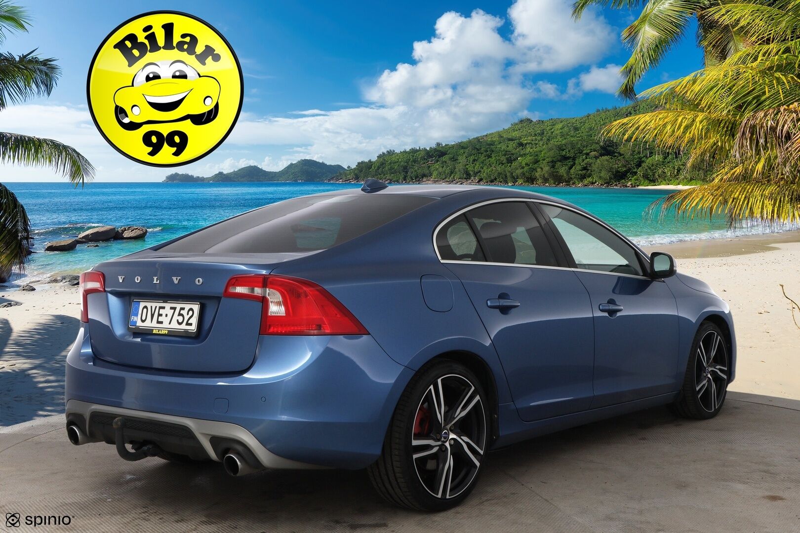 Volvo S60 2016 T3 Business R-Design Edition aut - Webasto / Kattoluukku / Vetokoukku / Nahka-Alcantara / Peruutustutkat / Suomiauto / Jakopää tehty!