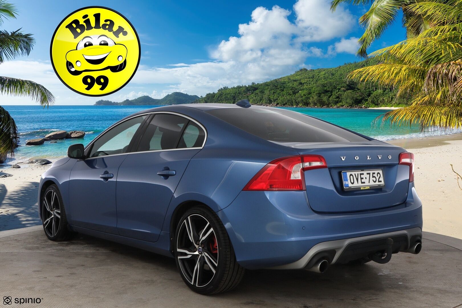 Volvo S60 2016 T3 Business R-Design Edition aut - Webasto / Kattoluukku / Vetokoukku / Nahka-Alcantara / Peruutustutkat / Suomiauto / Jakopää tehty!