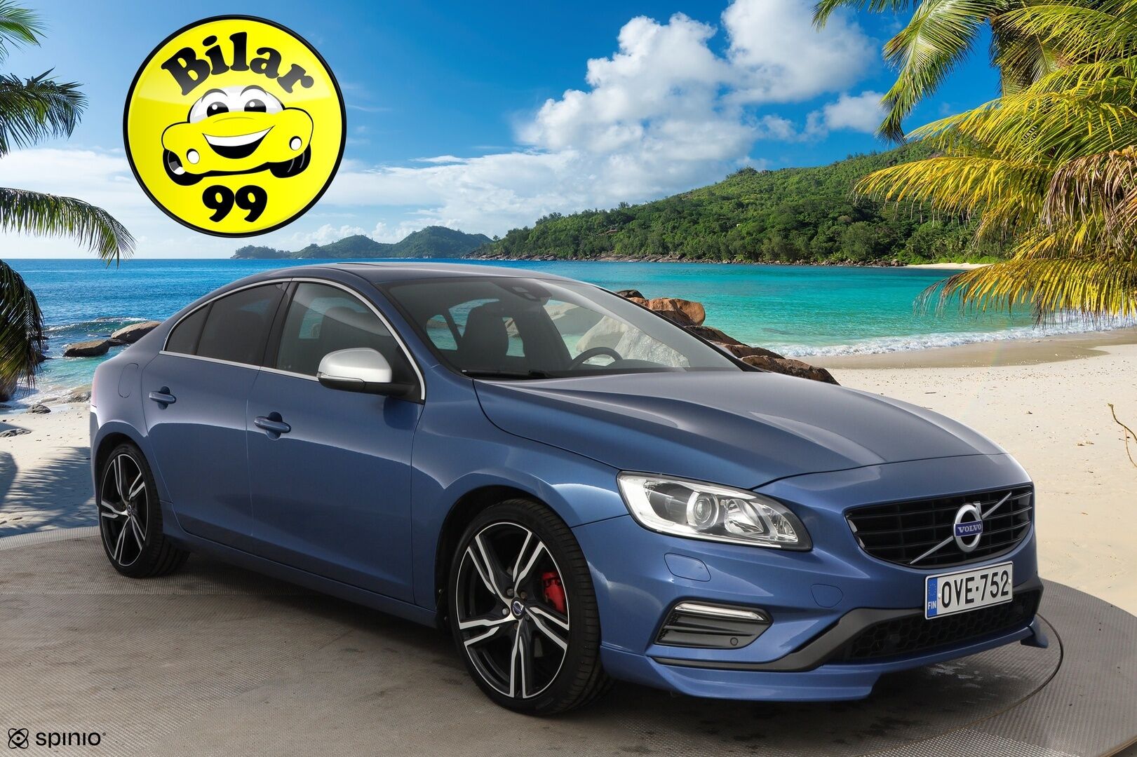 Volvo S60 2016 T3 Business R-Design Edition aut - Webasto / Kattoluukku / Vetokoukku / Nahka-Alcantara / Peruutustutkat / Suomiauto / Jakopää tehty!
