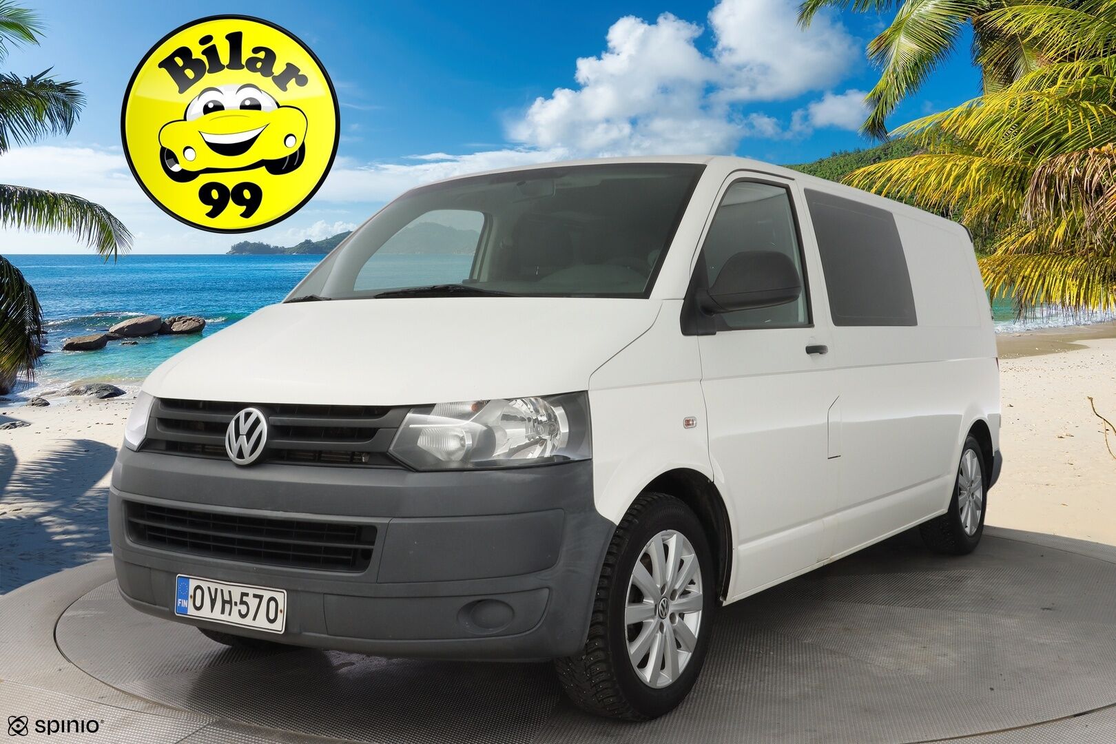 Volkswagen Transporter 2010 2.0 TDI 103 kW Umpipakettiauto *Bluetooth / Ilmastointi / Kosketusnäyttö soitin* - KATSO EDULLINEN HINTA! / Kahdet vanteet + Renkaat / Viimeisin huolto 318tkm + Jakopää - HULLUT AVAJAISHULINAT KORKOTARJOUS 3,29 %