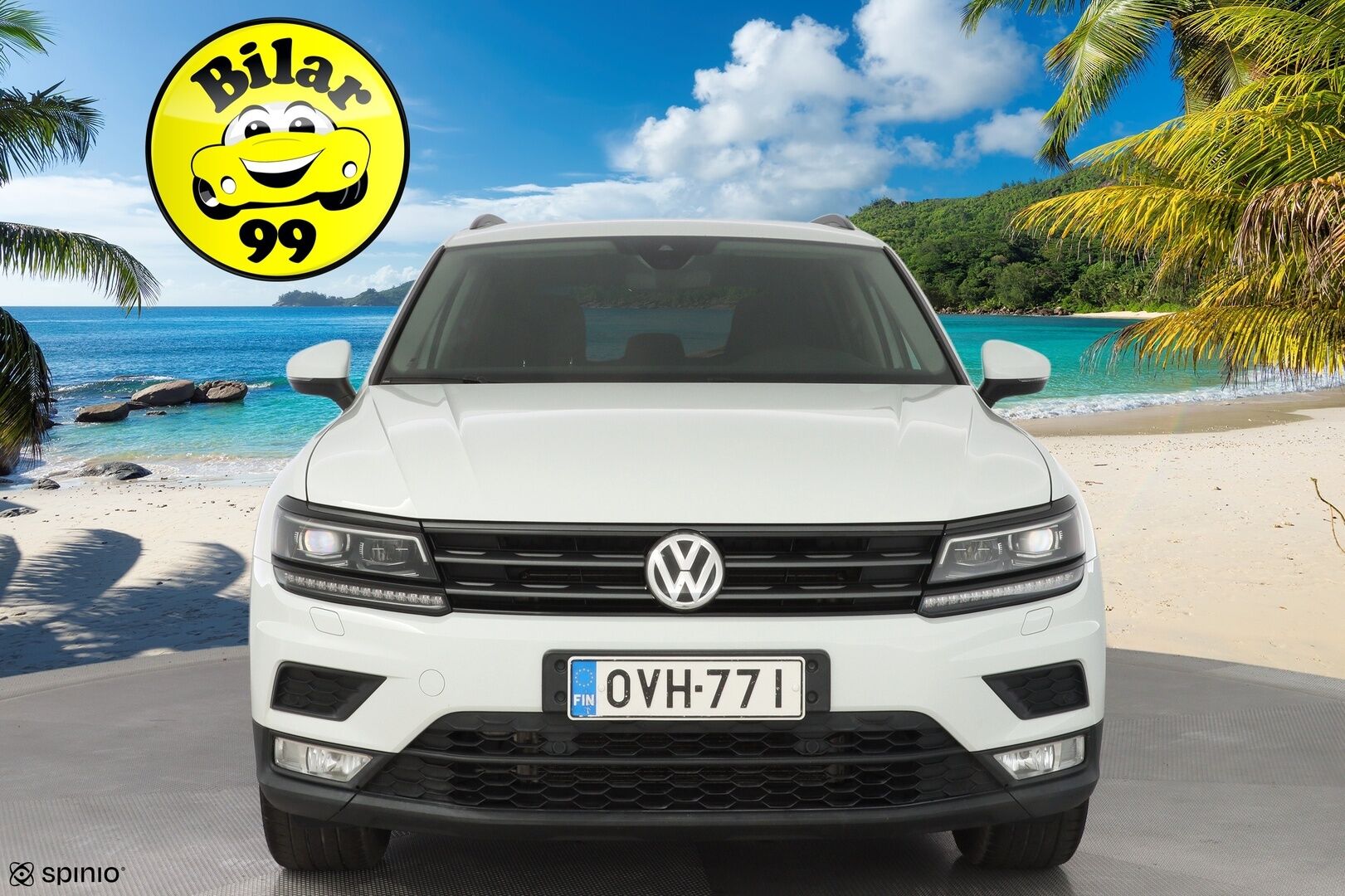 Volkswagen Tiguan 2016 Comfortline 2,0 TDI SCR 110 kW (150 hv) 4MOTION DSG  *Webasto / ACC / Koukku / Kamera / Navi / Ratinlämmitin / Lane assist* - Suomi-auto / Kahdet alumiinivanteet / Viimeisin huolto 223tkm! / Jakopää 192tkm kohdalla! 