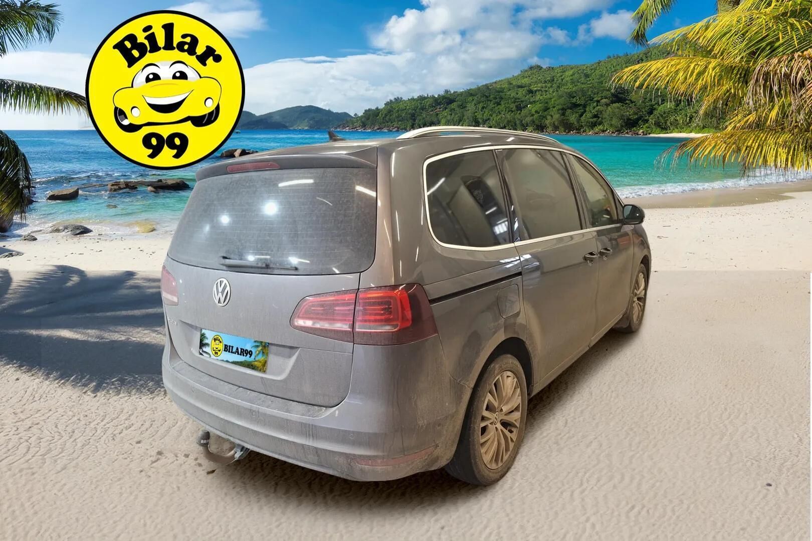 Volkswagen Sharan 2016 Comfortline 2,0 TDI 110 kW (150 hv) DSG-automaatti - 7-p Suomi-auto | Koukku | Webasto | Sähköovet | P. Tutkat | Sähkökontti | Hihna 10/25! - KORKO VAIN 3,99 %