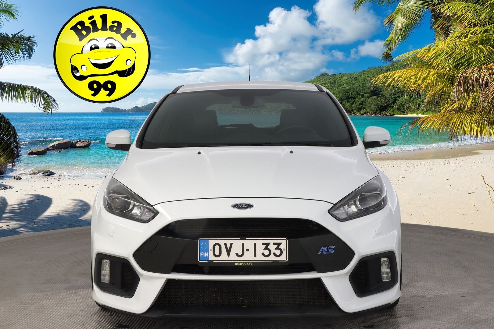 Ford Focus 2016 2,3 EcoBoost 350 hv start/stop M6 RS 5-ovinen Vakionopeudensäädin / Peruutuskamera / Keyless / Lämmitettävä Tuulilasi - Suomi-Auto / Lämmitettävä ohjauspyörä / 2x Avain / Launch Control 